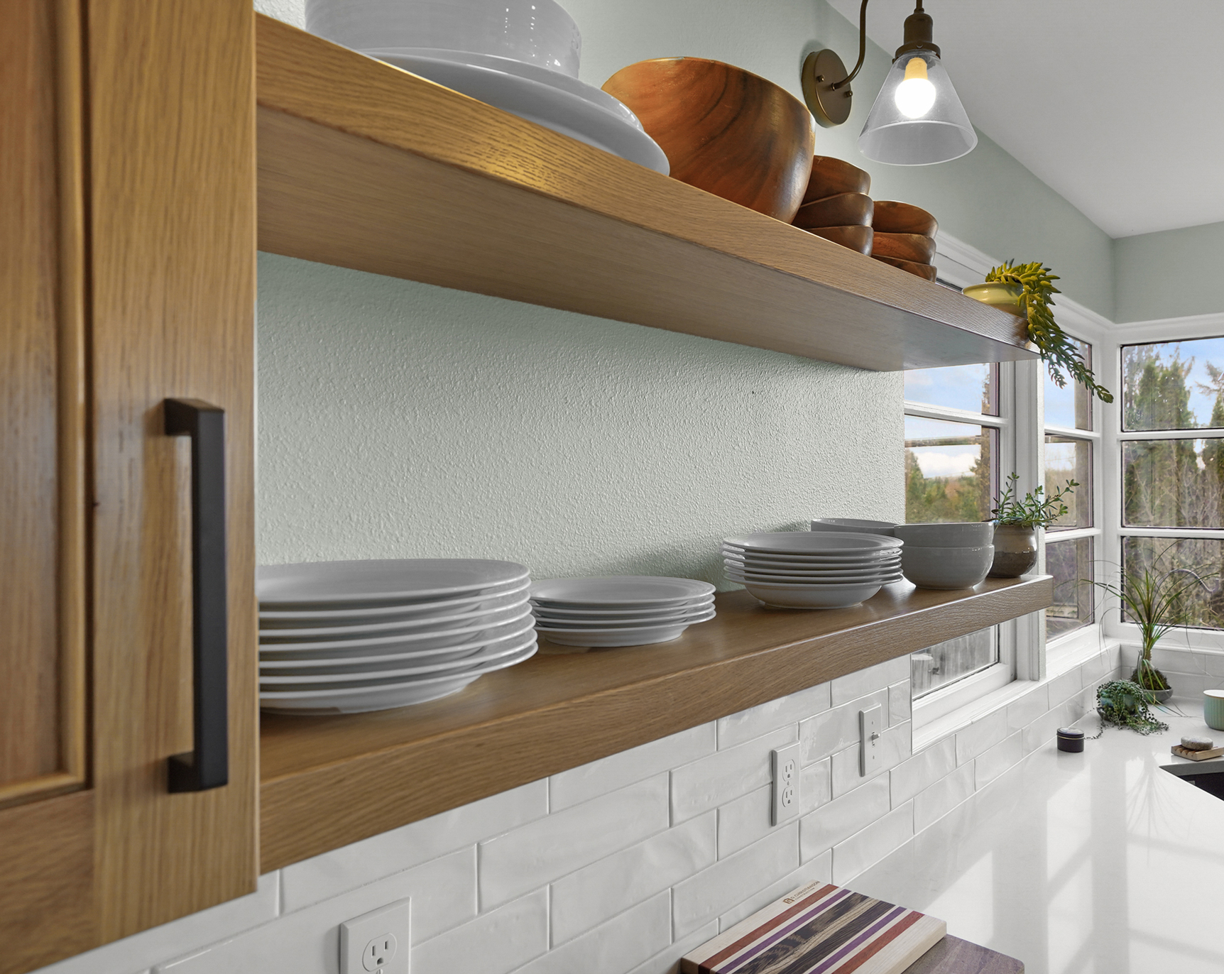 Bright & Open Vintage Kitchen