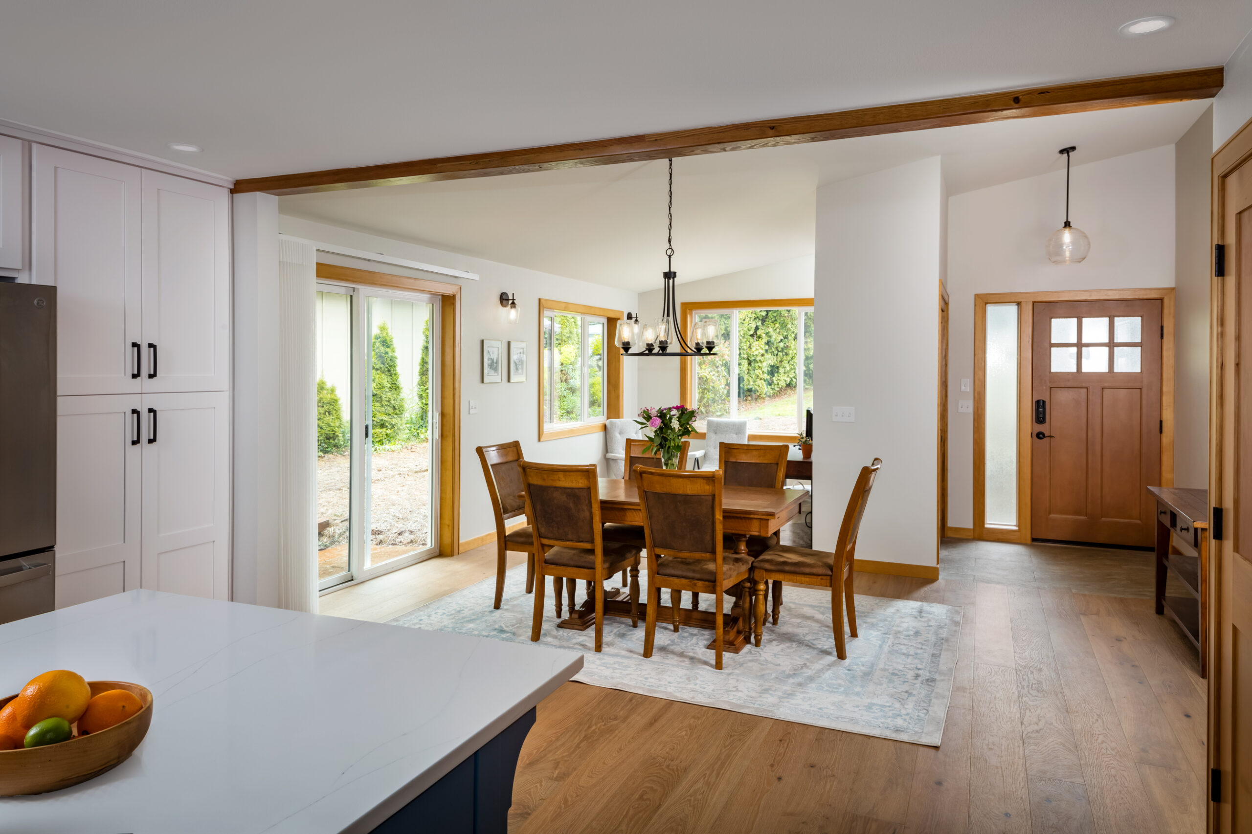 Crafted Blue Kitchen & Addition