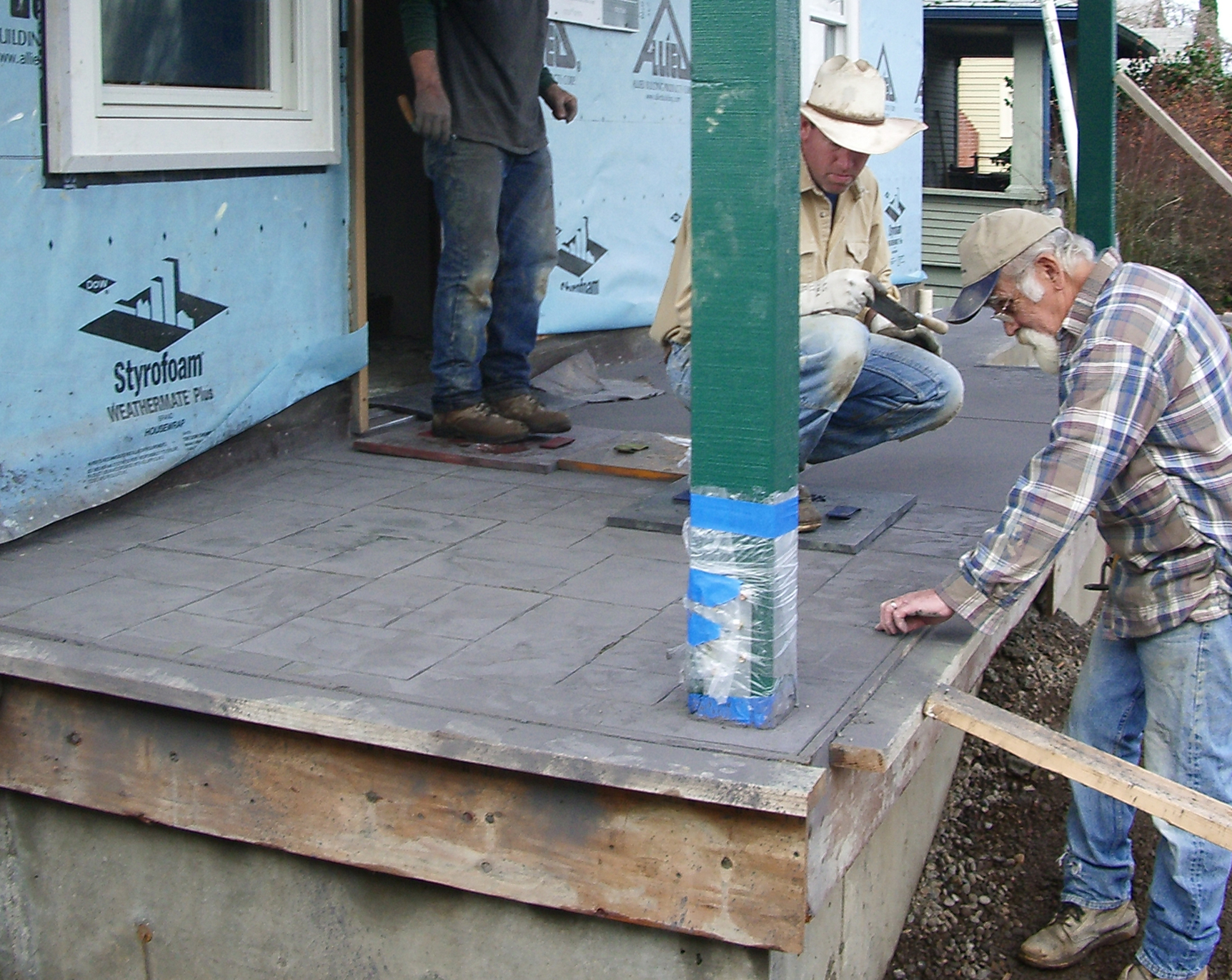 Stamped Concrete & Custom Finishes