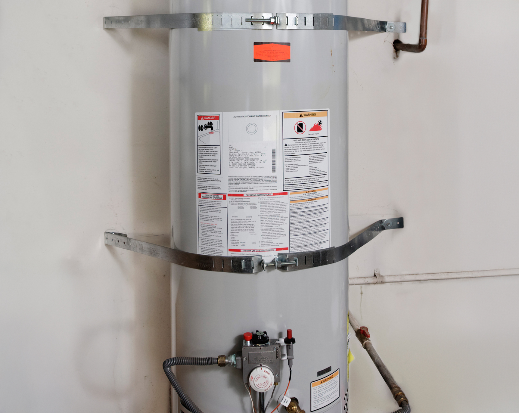 Water Heater Strapping