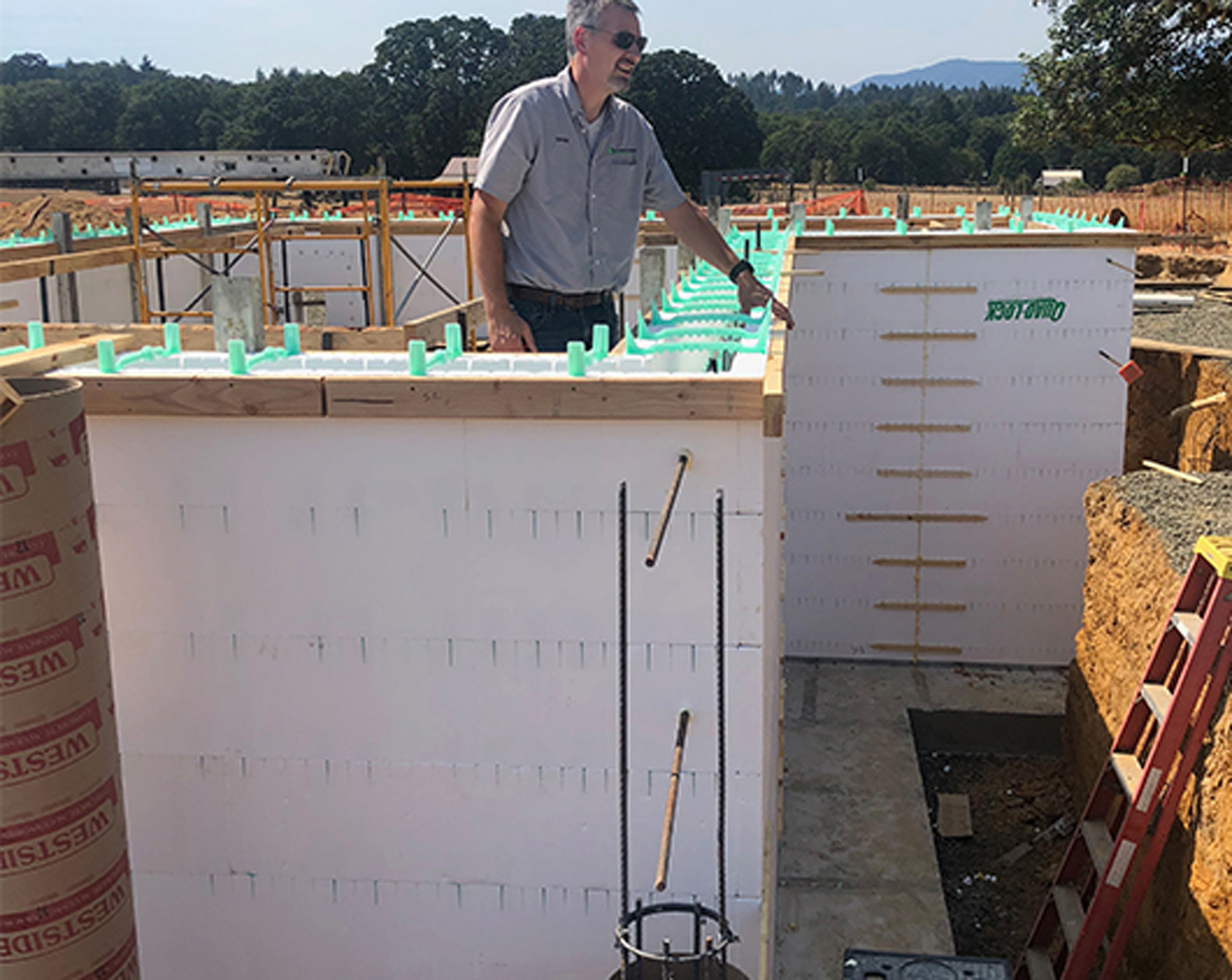 Fire-Resistant Insulating Concrete Forms (ICF)