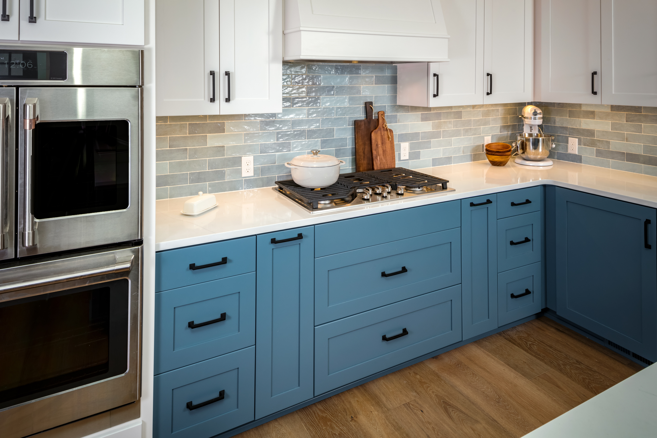 Crafted Blue Kitchen & Addition