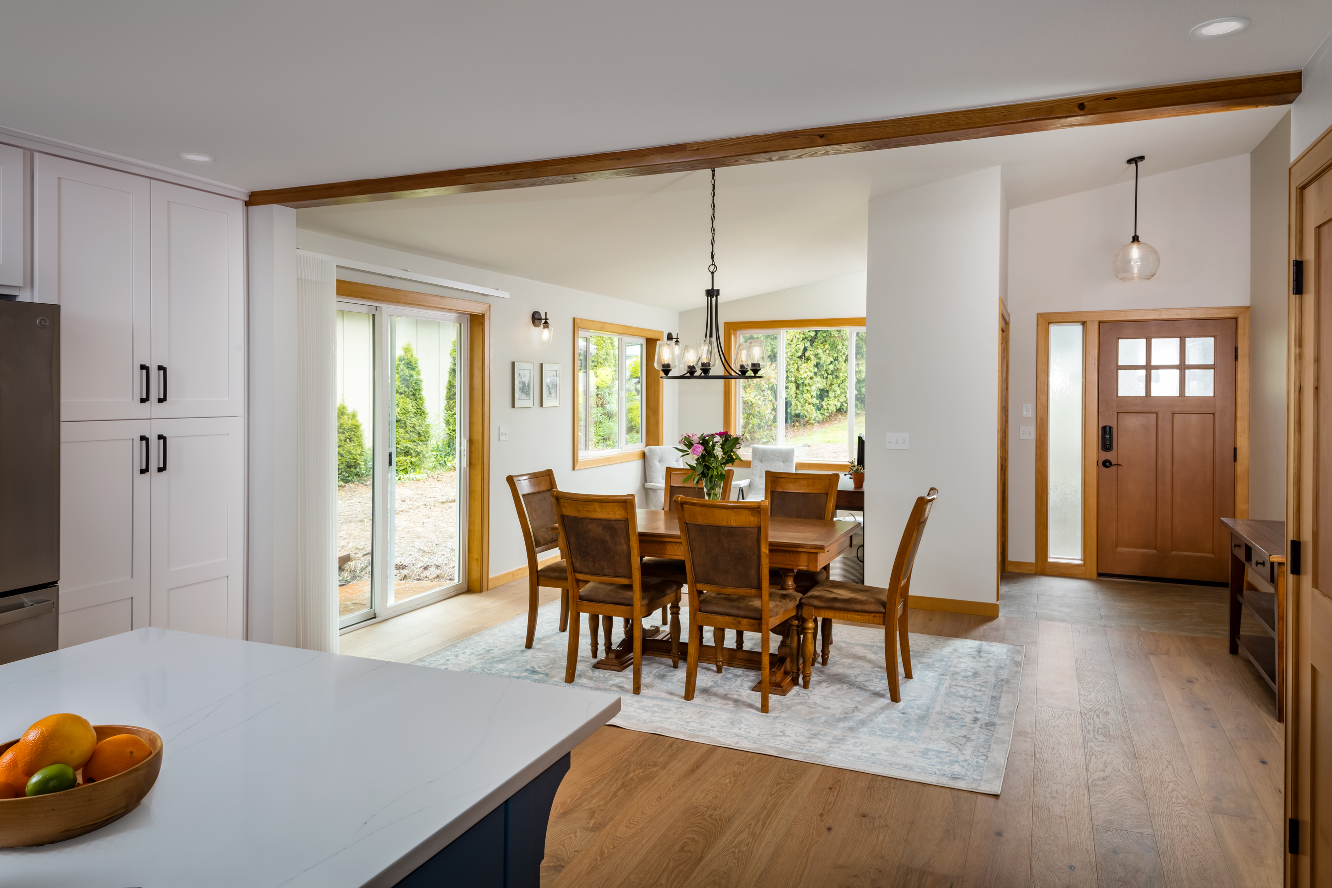 Crafted Blue Kitchen & Addition