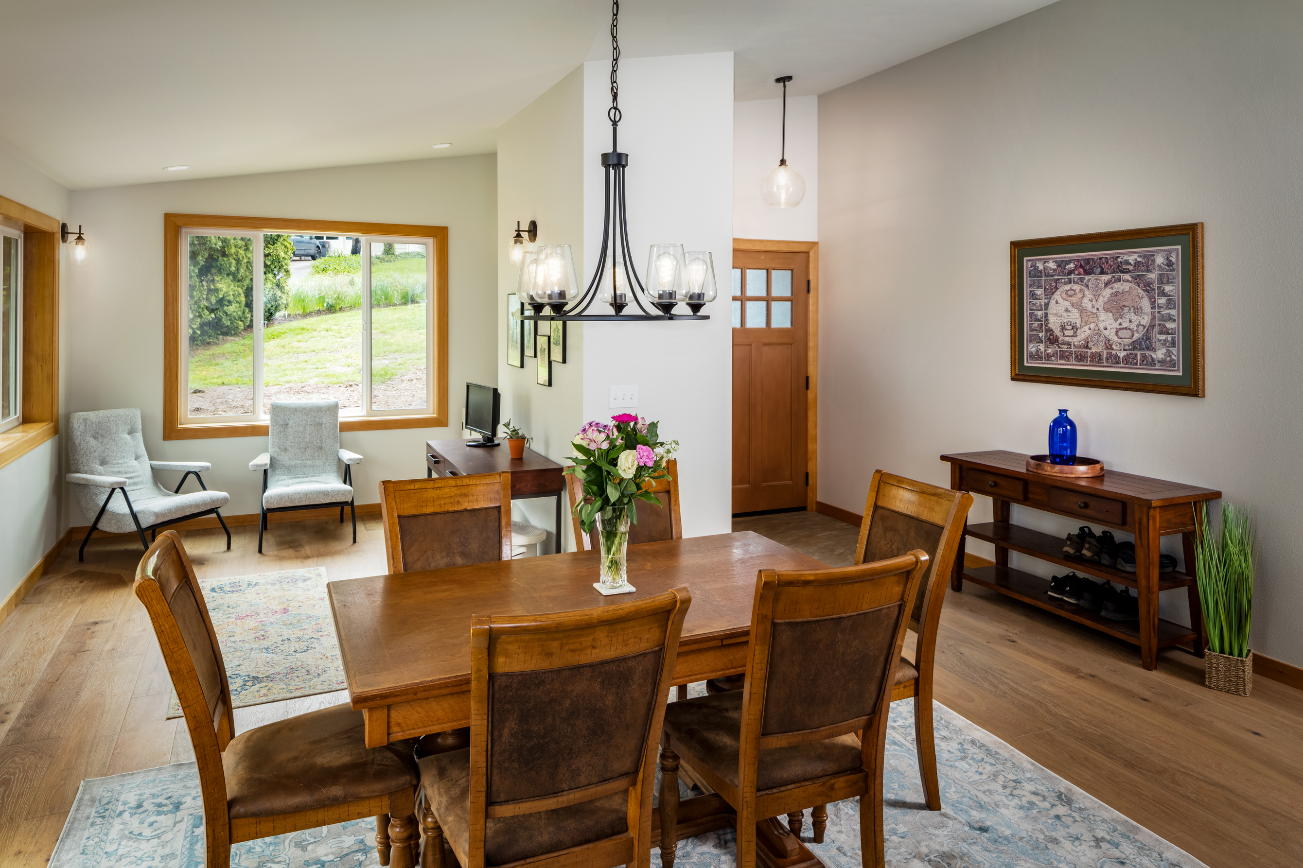 Crafted Blue Kitchen & Addition