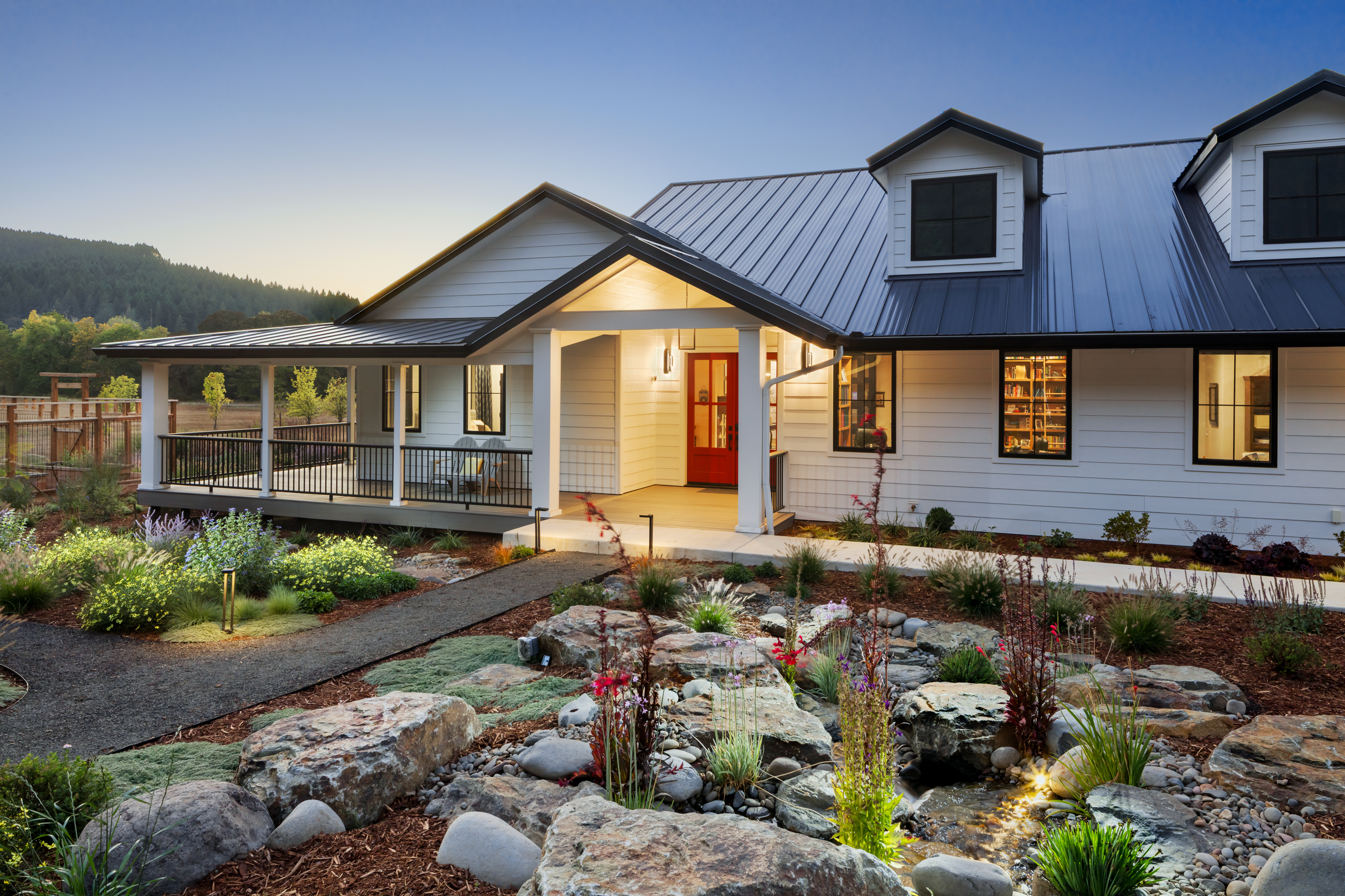 Custom Built Modern Farmhouse