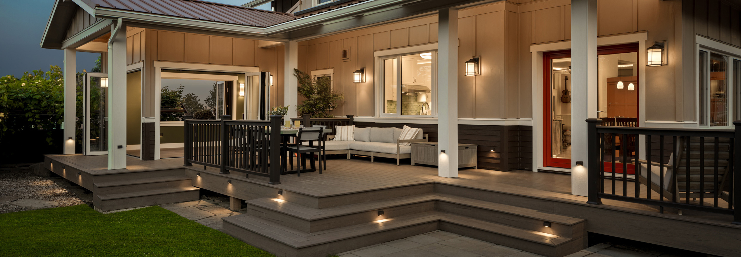 Craftsman Sunroom & Deck Addition