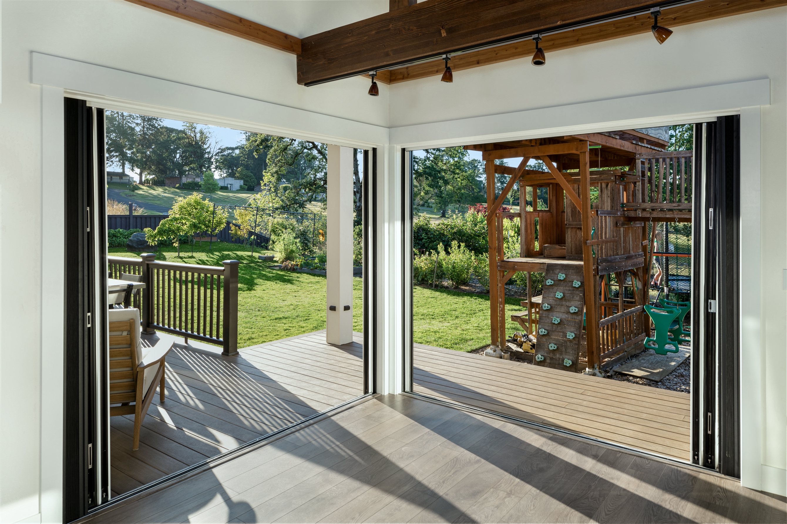 Craftsman Sunroom & Deck Addition