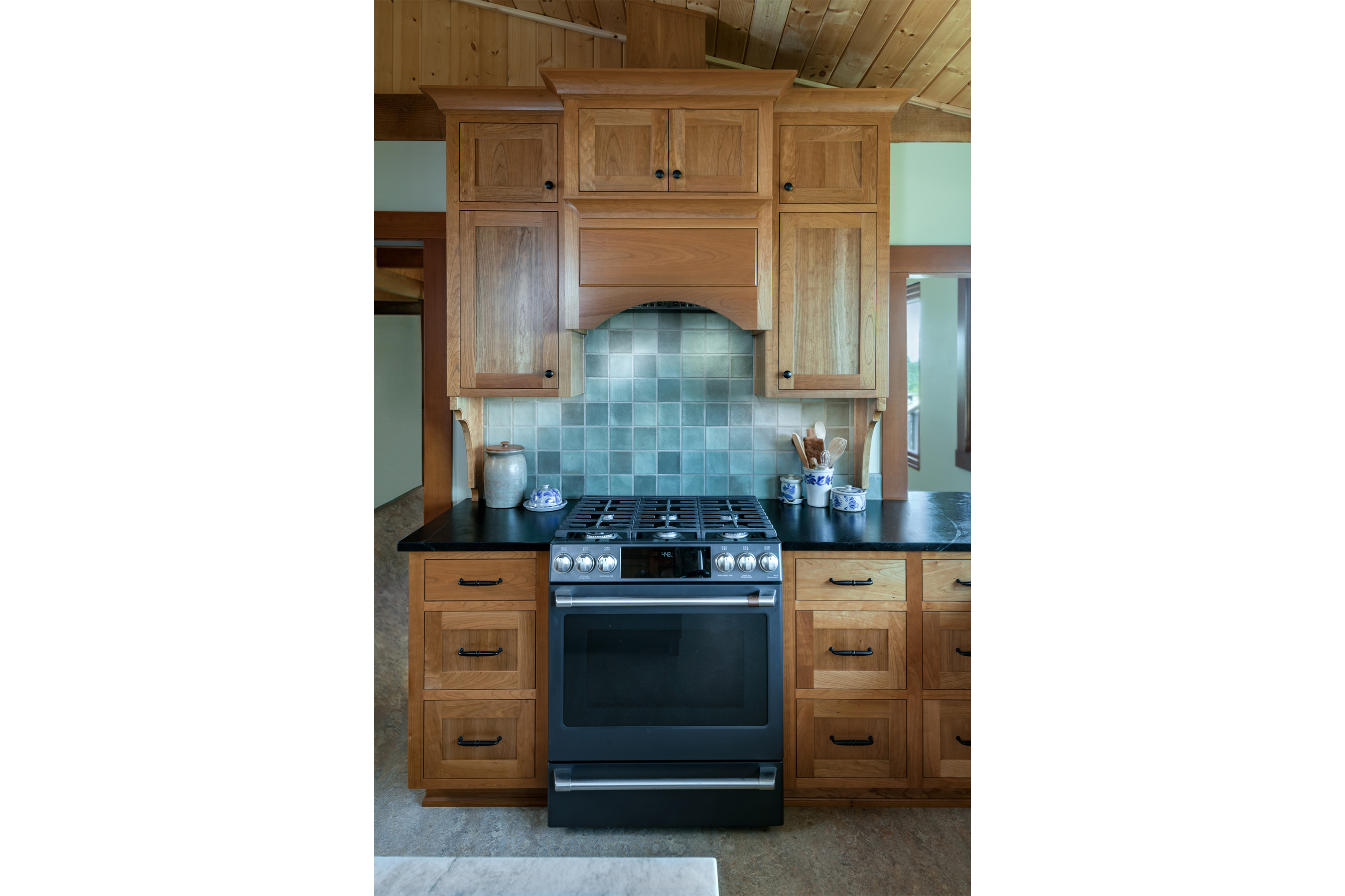 Inset Kitchen on the Hill