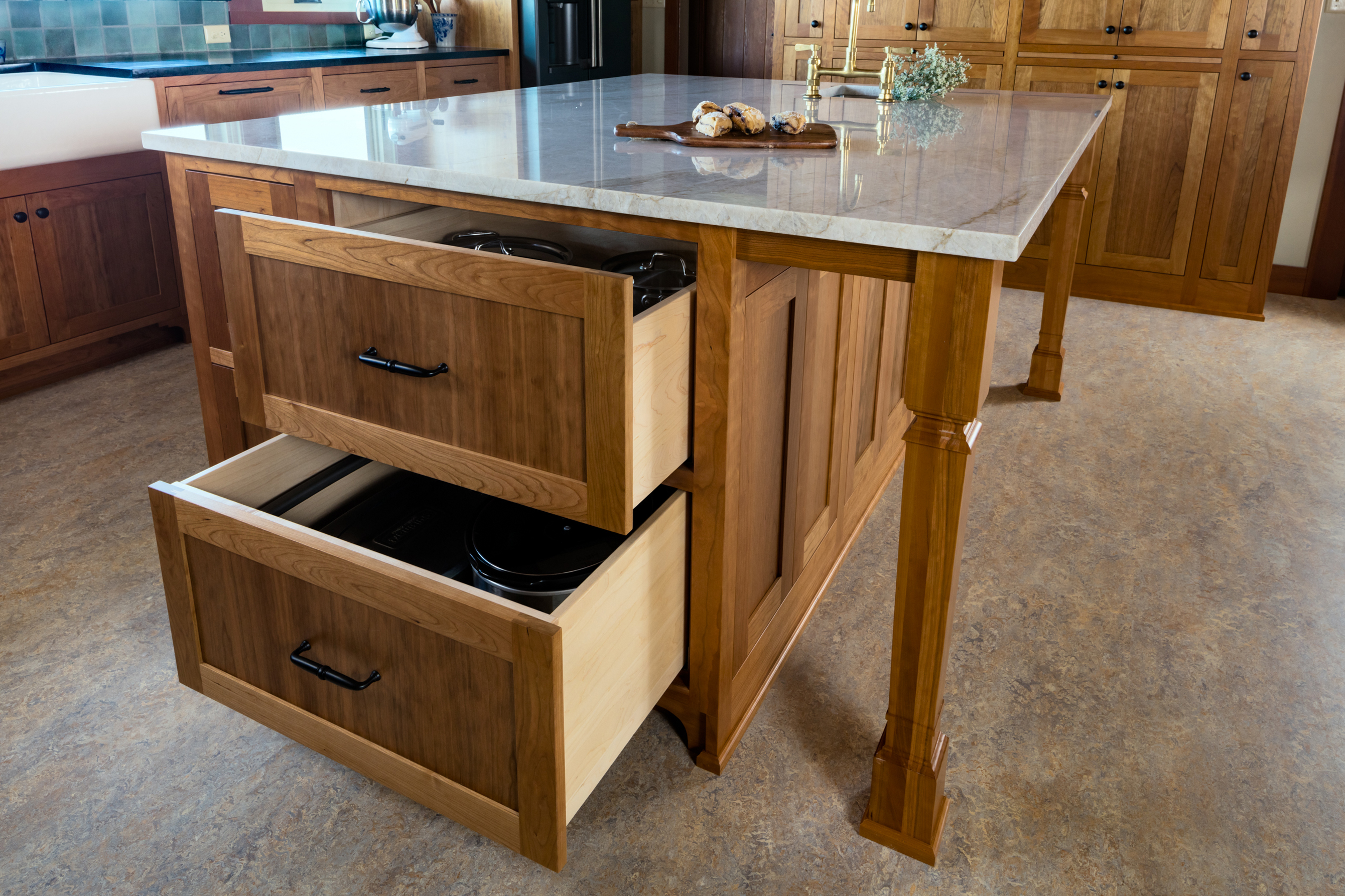 Inset Kitchen on the Hill
