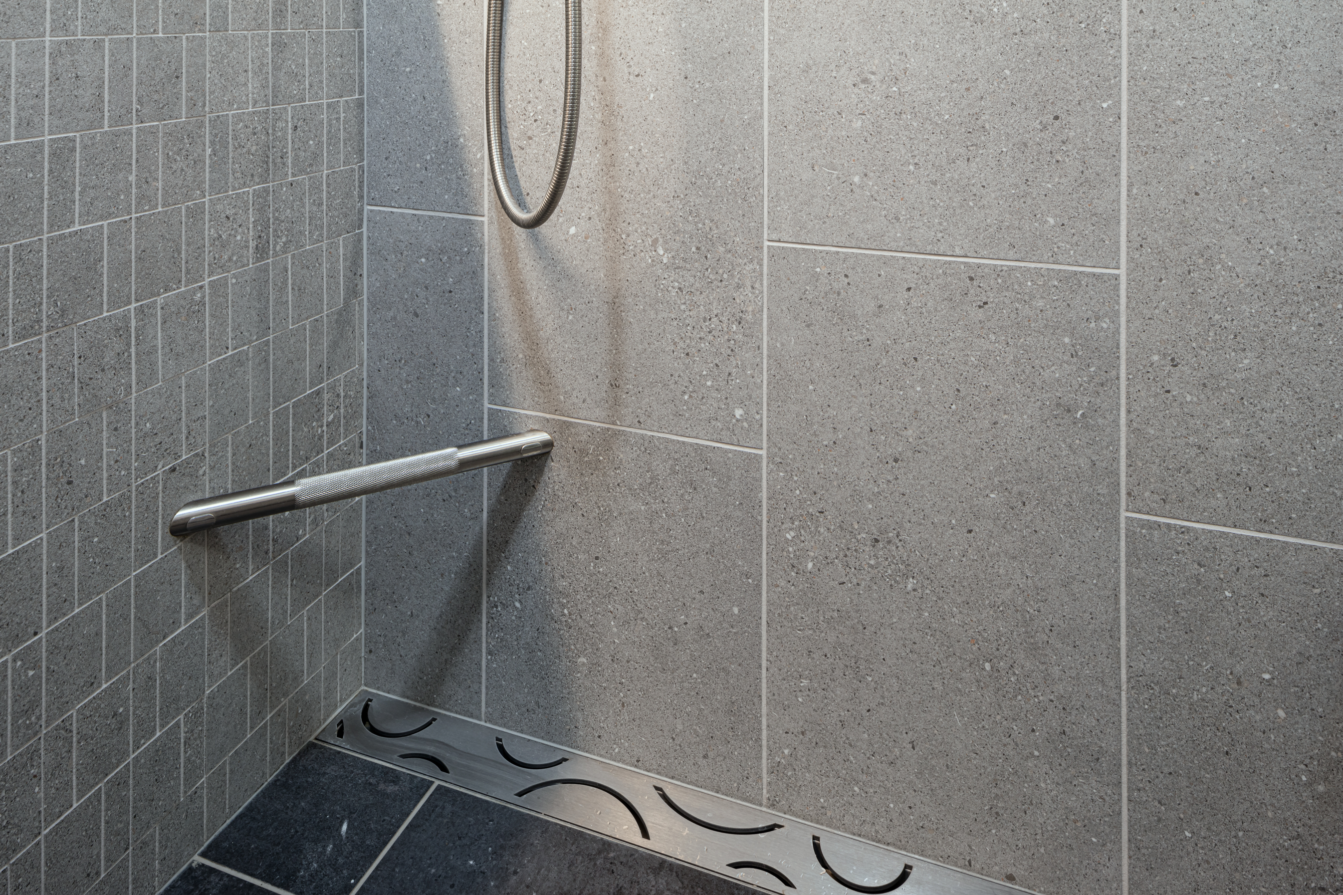 Modern Compact Bathroom Remodel