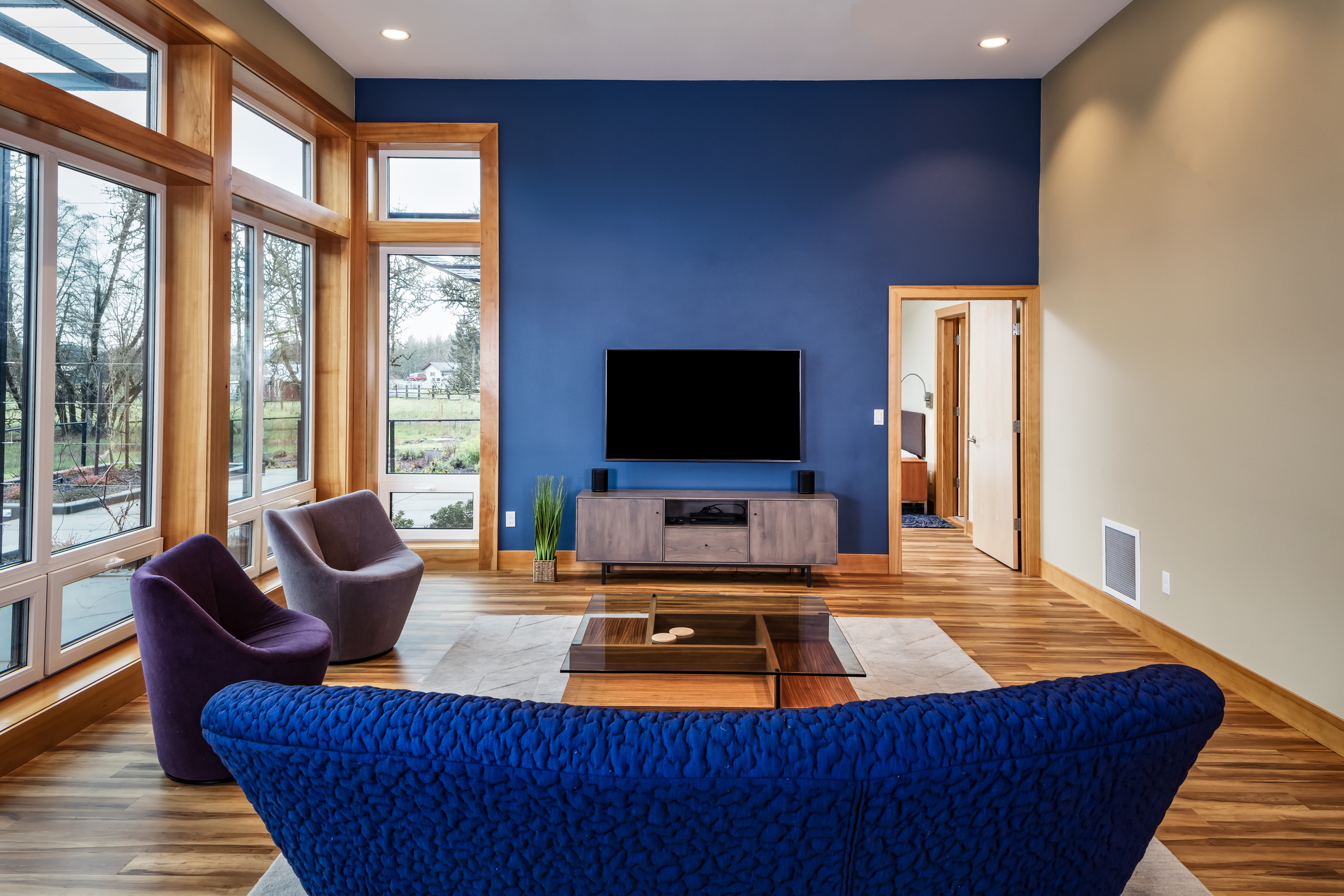 Modern Corvallis Vacation Home Cabinetry
