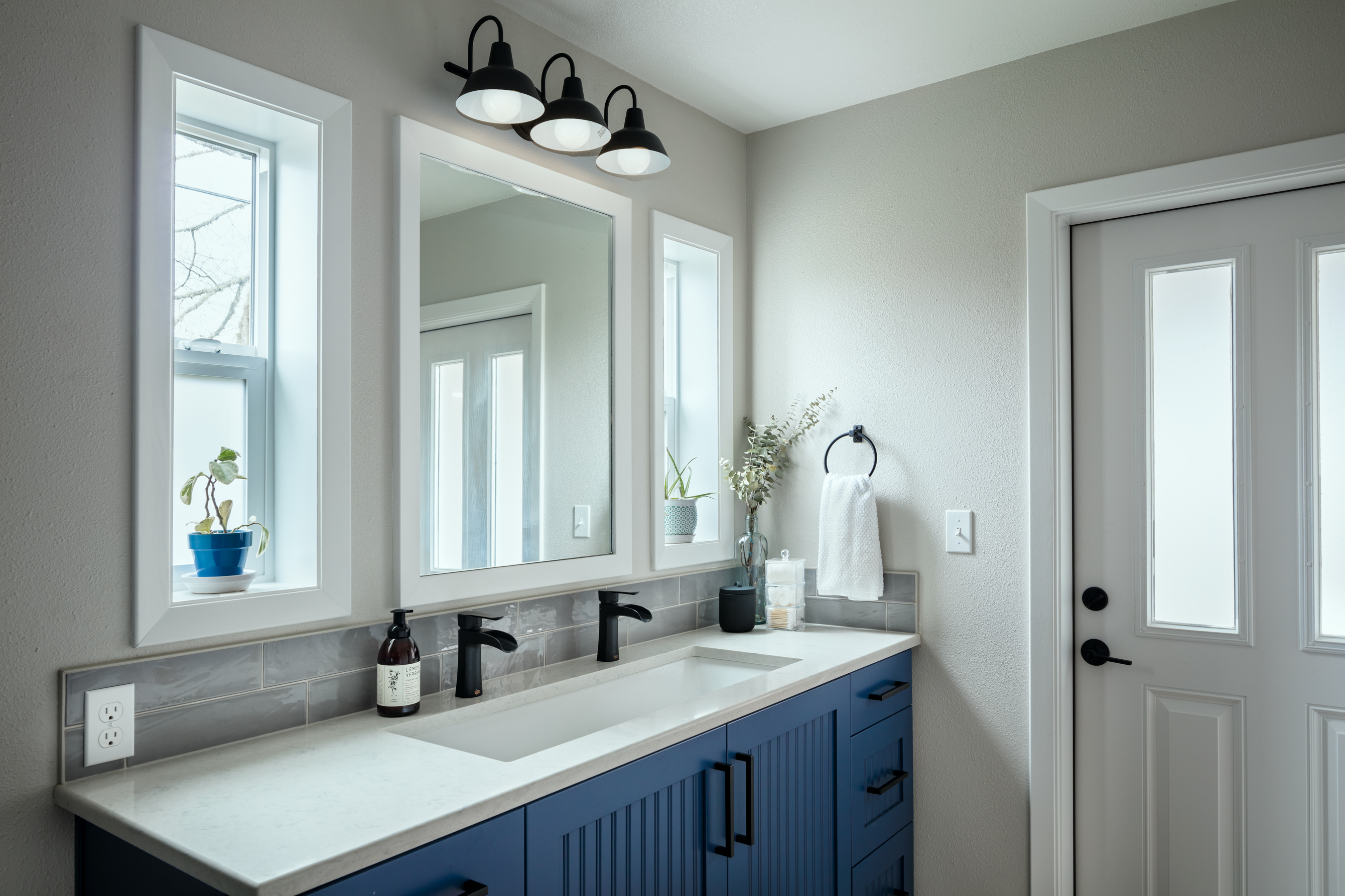 Modern Farmhouse Bathroom Addition