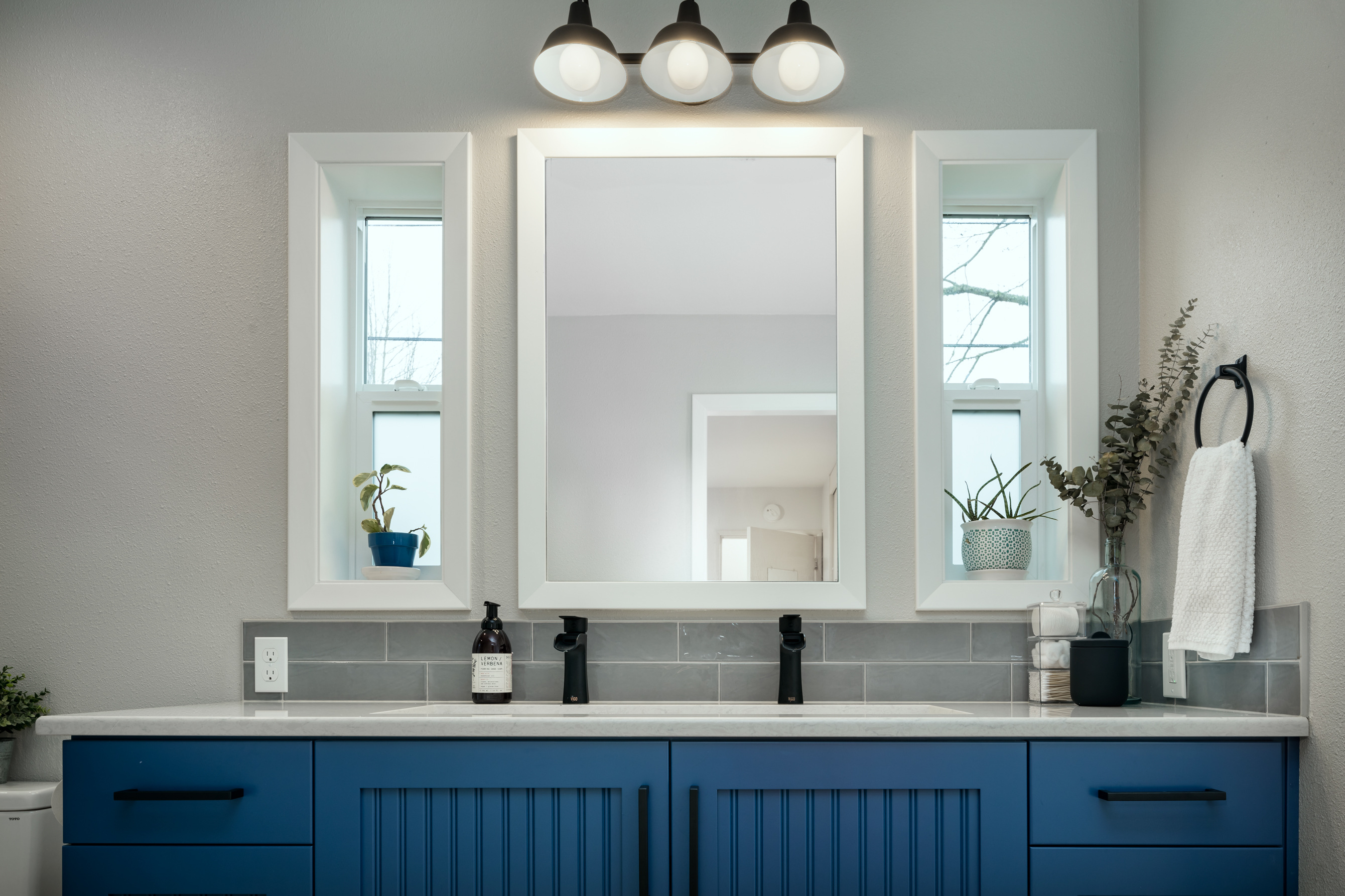 Modern Farmhouse Bathroom Addition