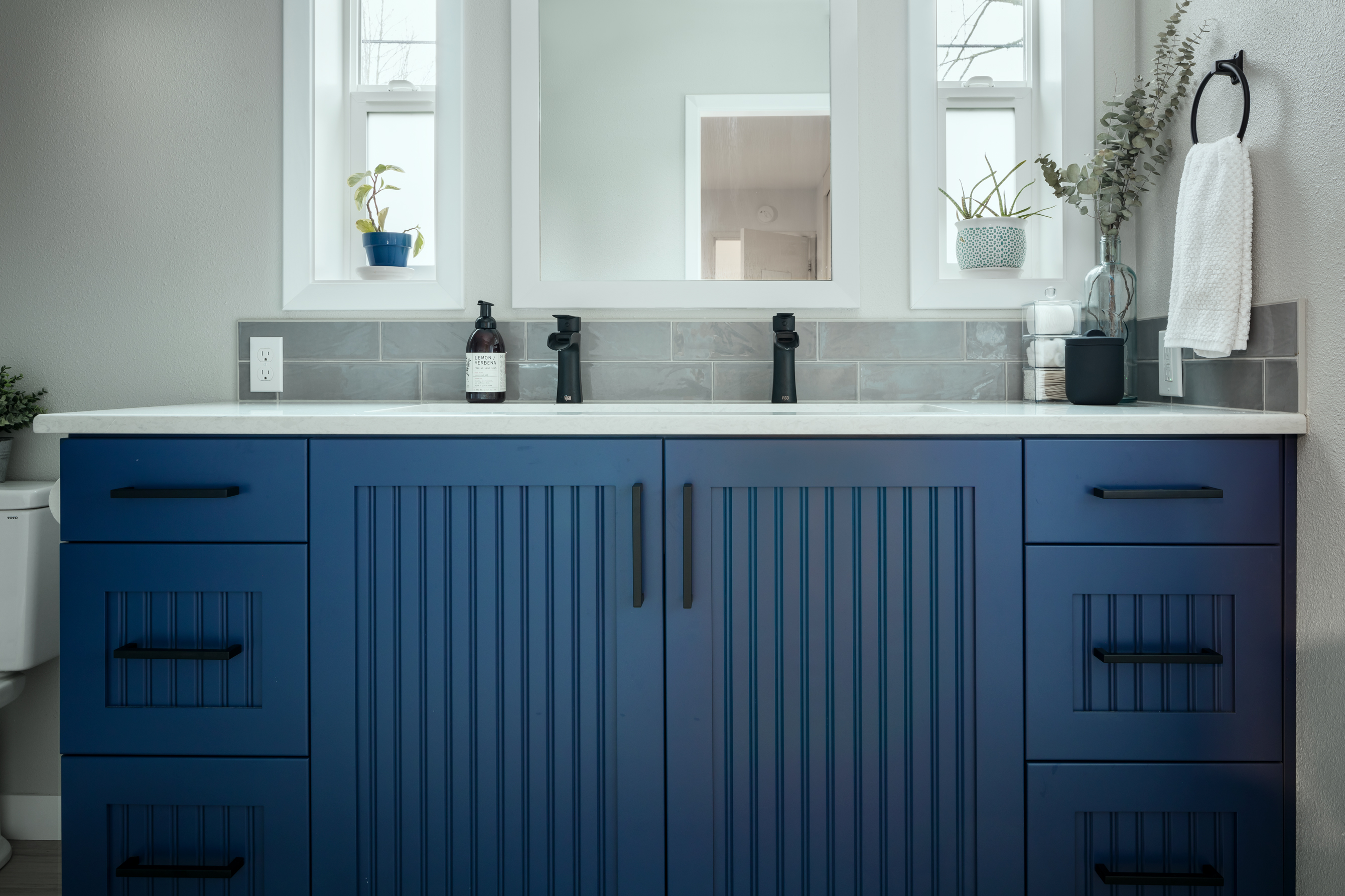 Modern Farmhouse Bathroom Addition