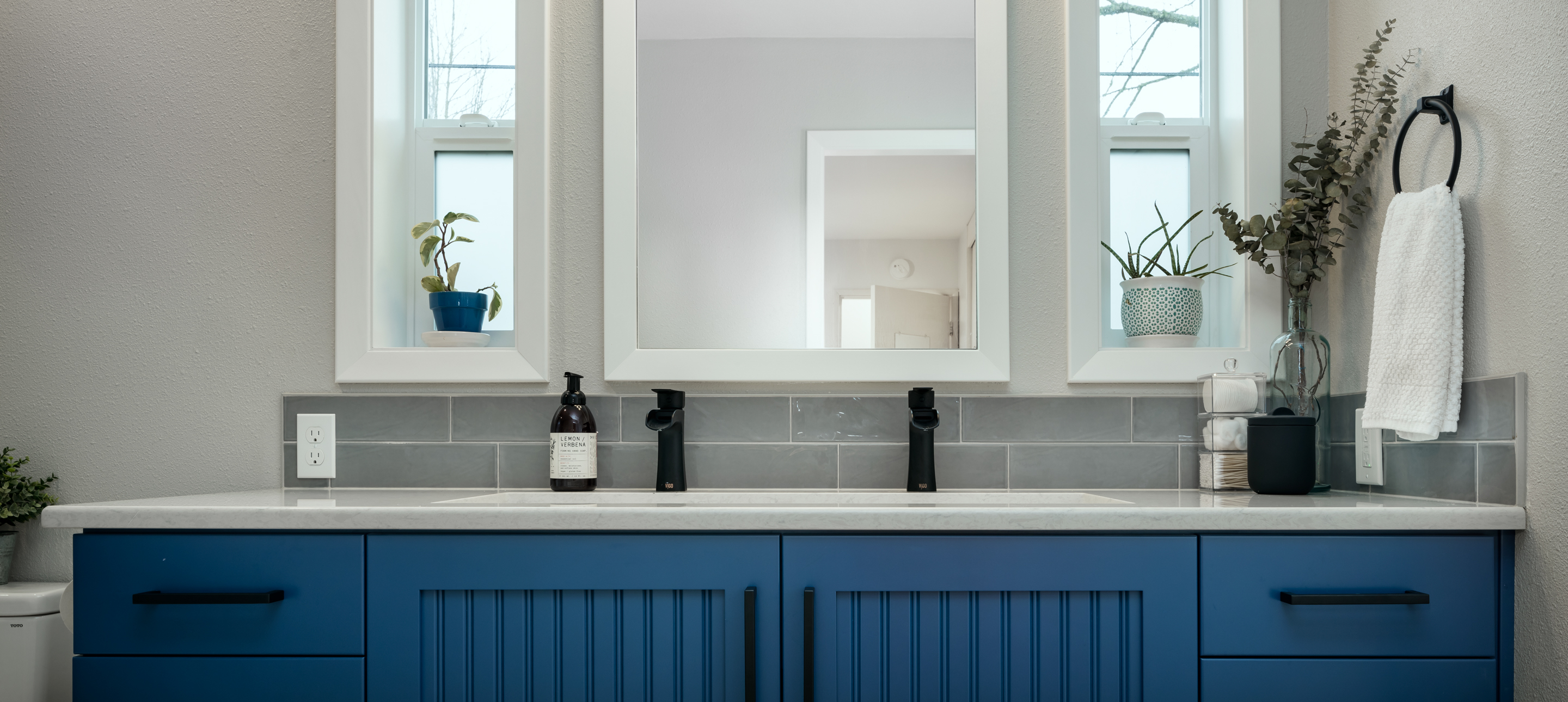 Modern Farmhouse Bathroom Addition