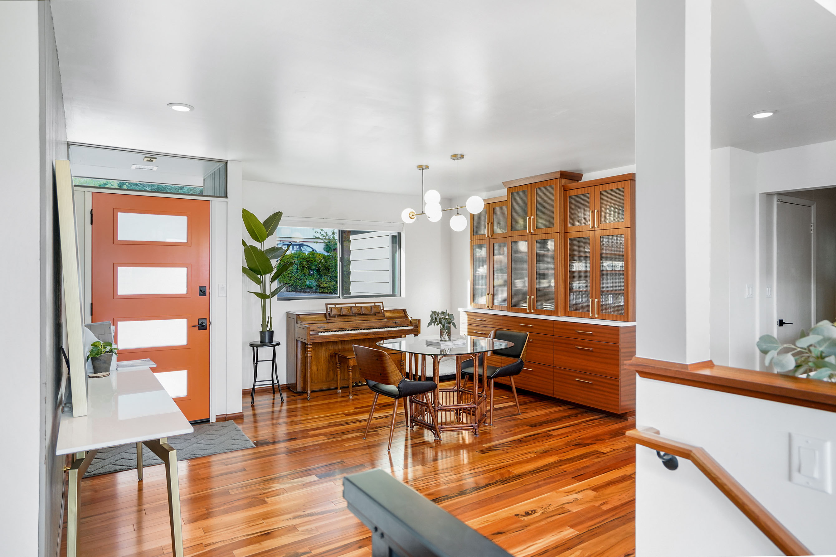 Mahogany Mid-Century Modern
