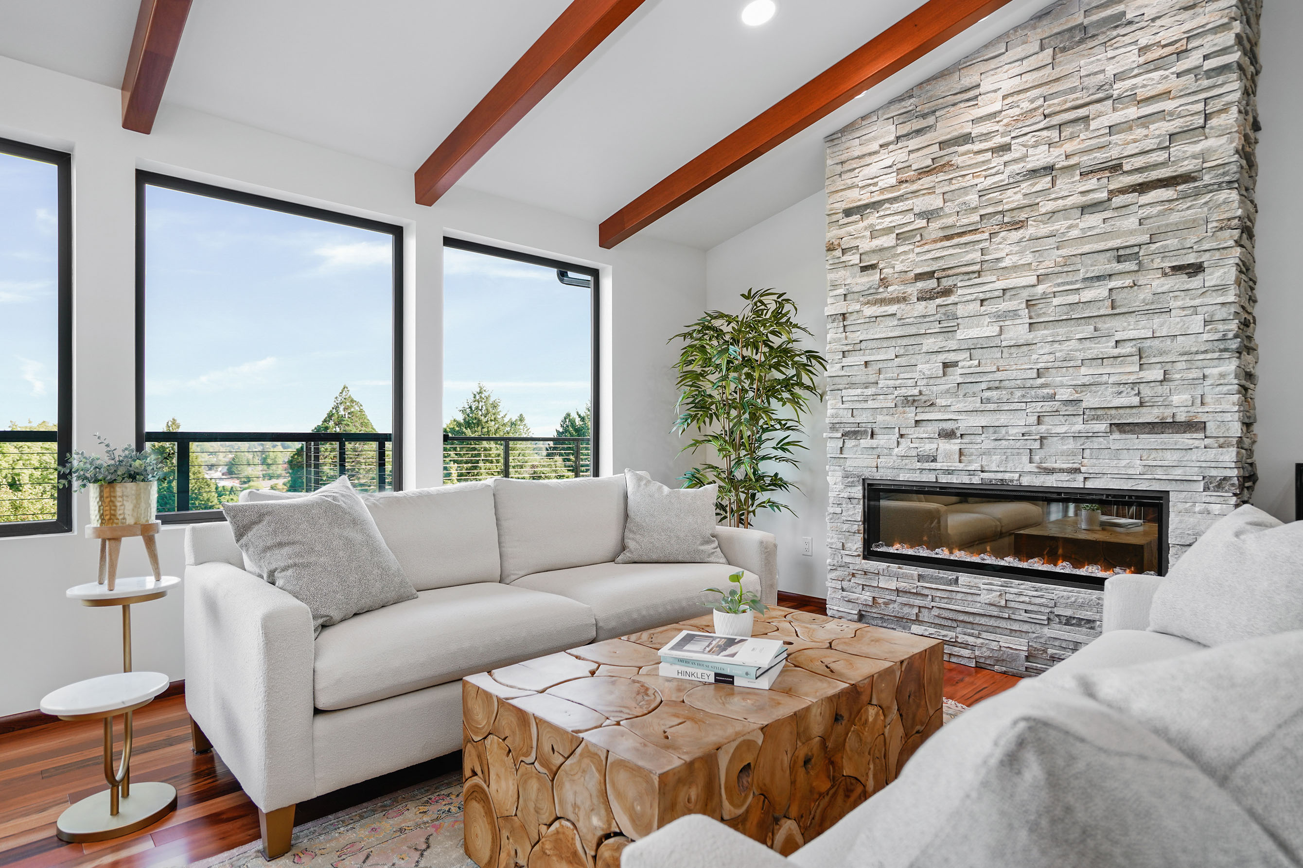 Mahogany Mid-Century Modern