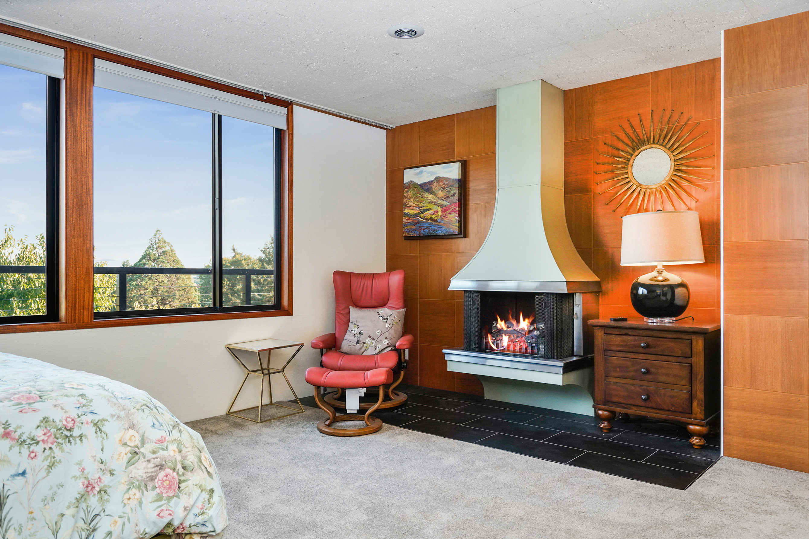 Mahogany Mid-Century Modern