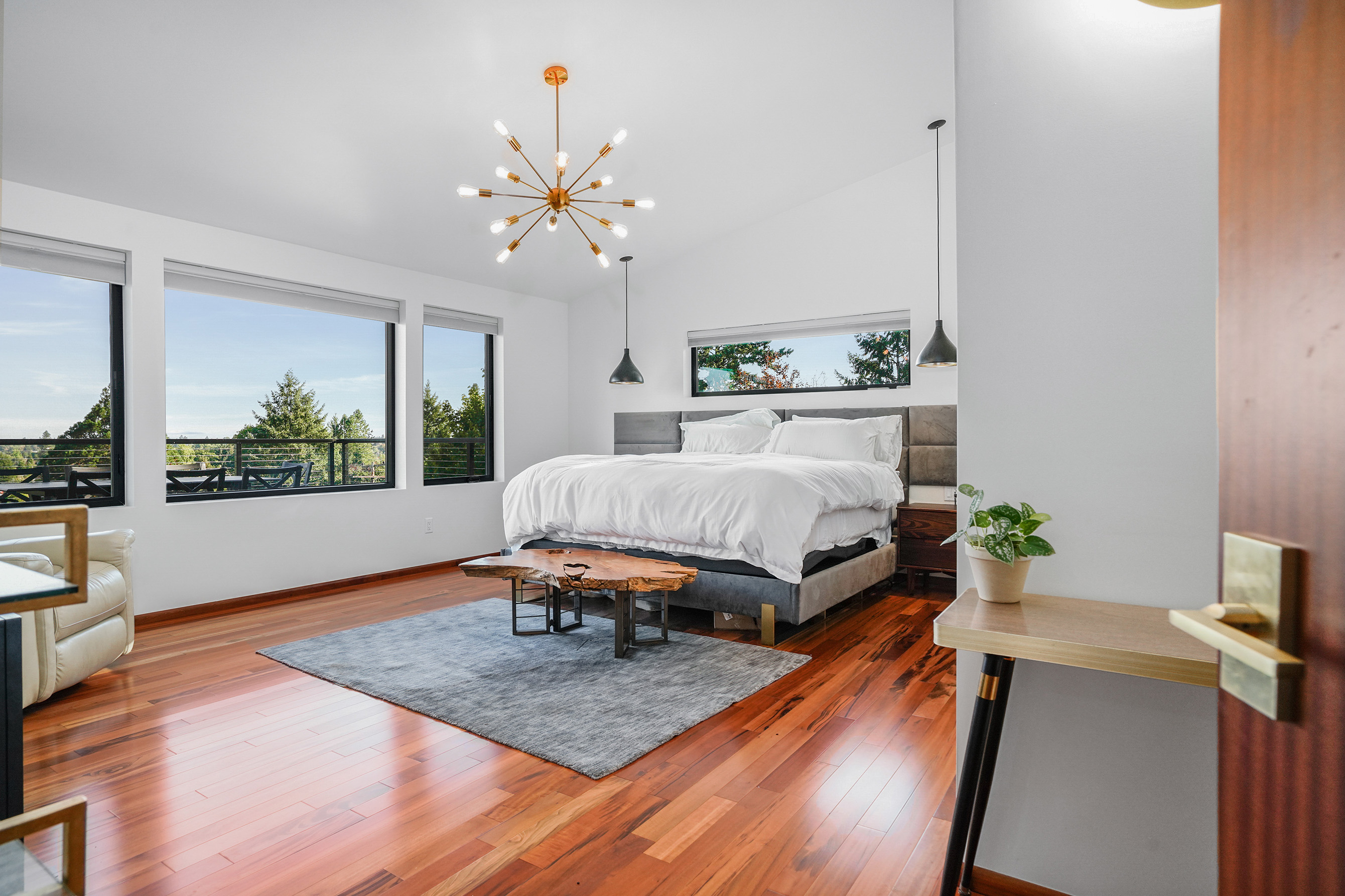 Mahogany Mid-Century Modern