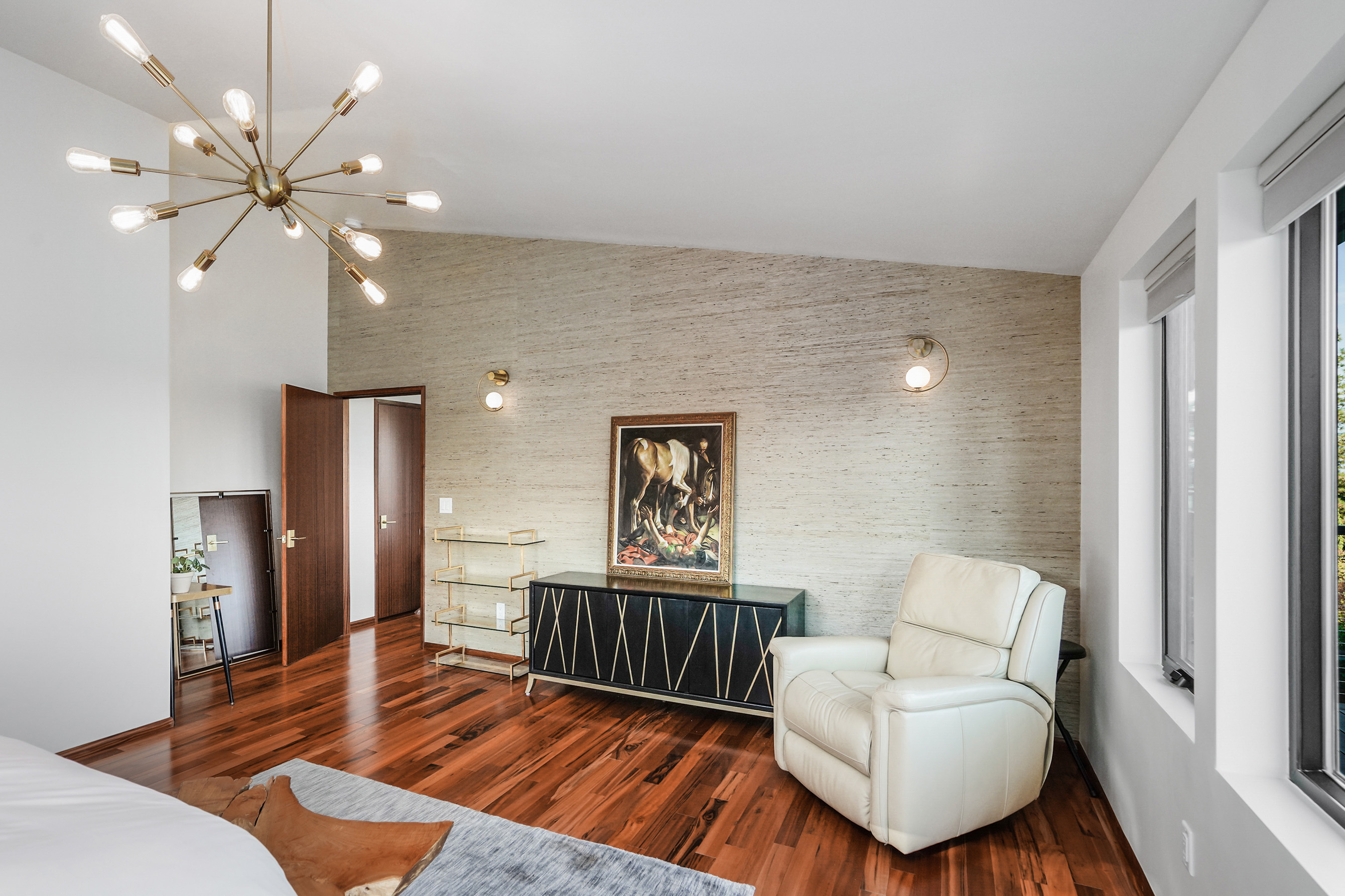 Mahogany Mid-Century Modern