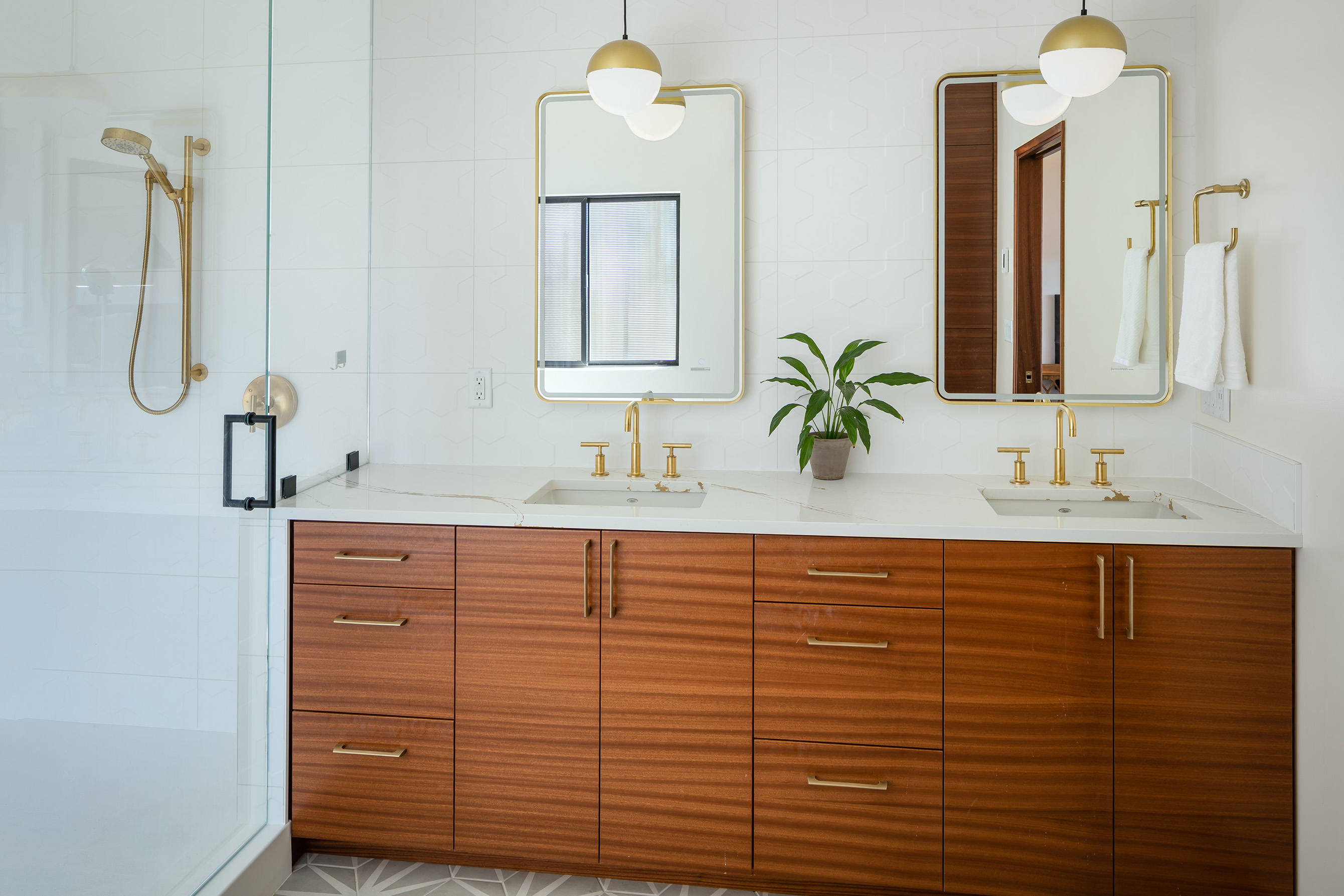 Mahogany Mid-Century Modern