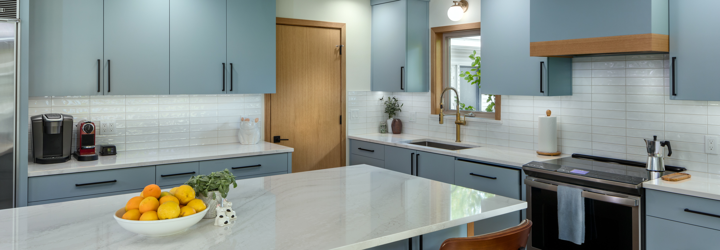 Modern Oak Mid-Century Kitchen