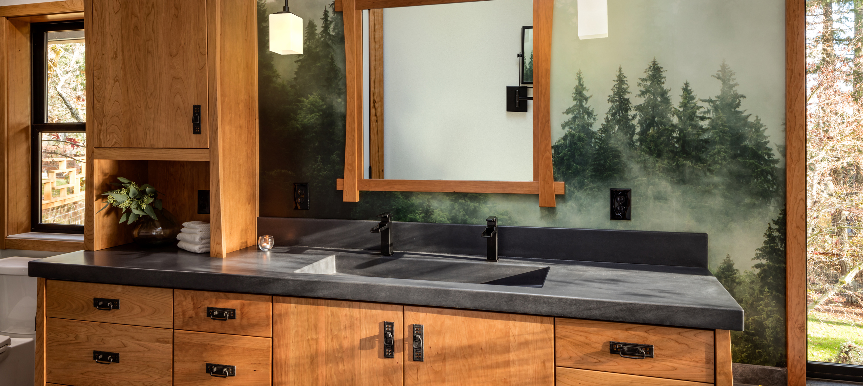 Northwest Zen Bathroom