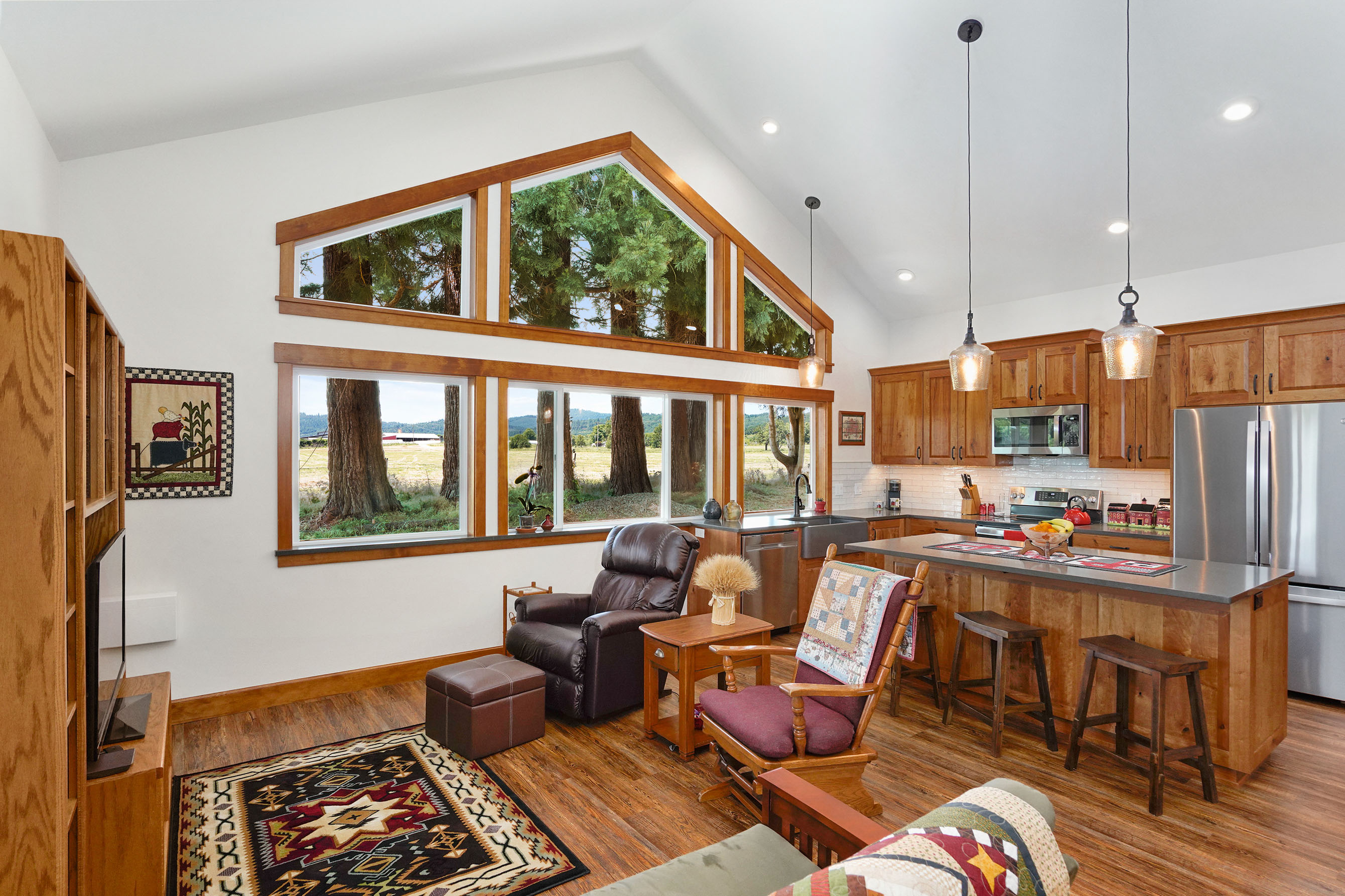 Rustic Accessible Living Cabin
