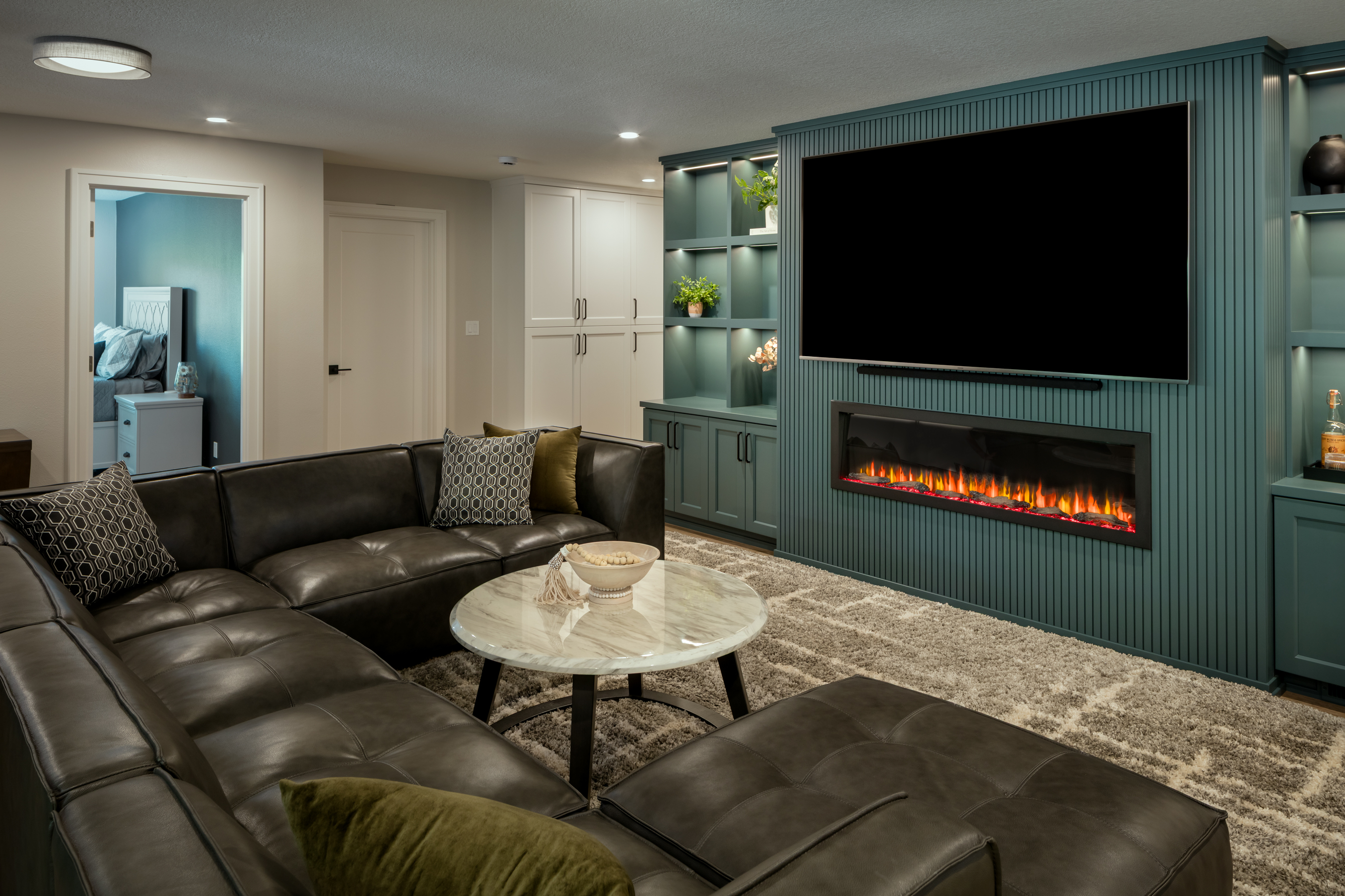 Refined Boxwood Basement