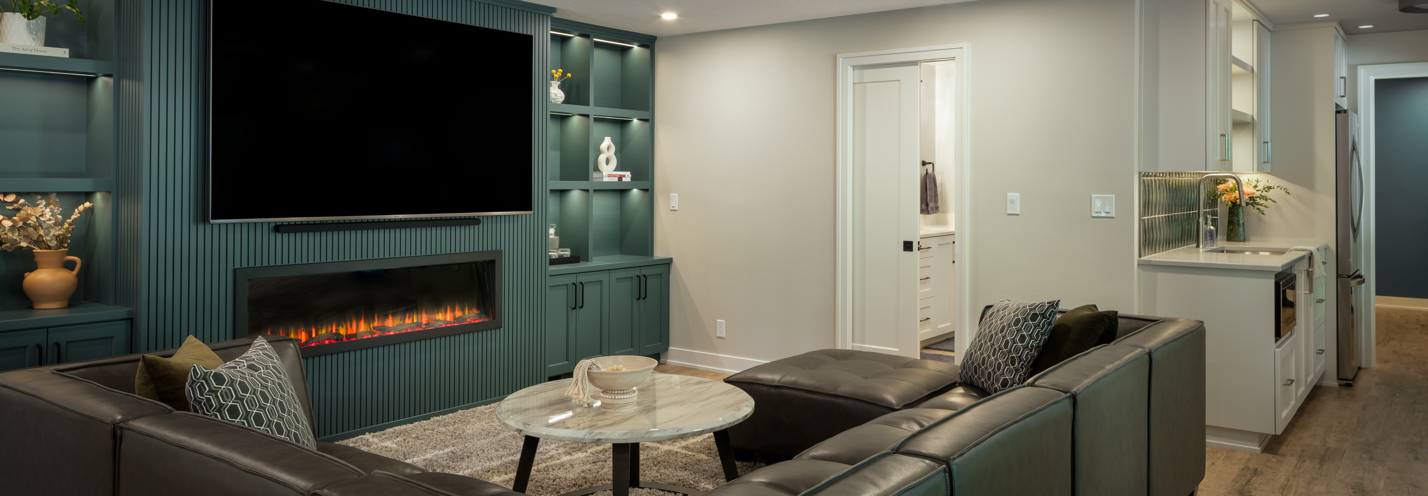 Refined Boxwood Basement