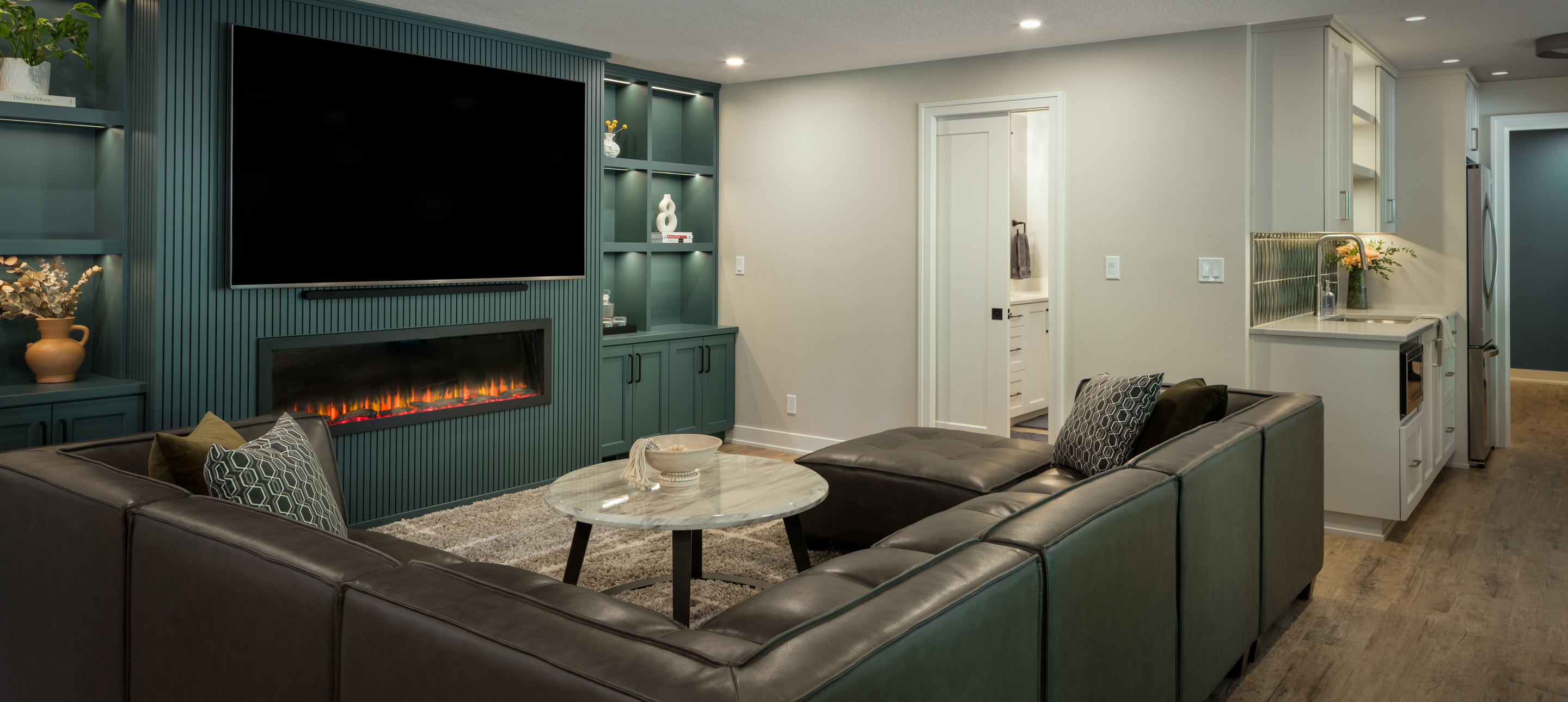 Refined Boxwood Basement