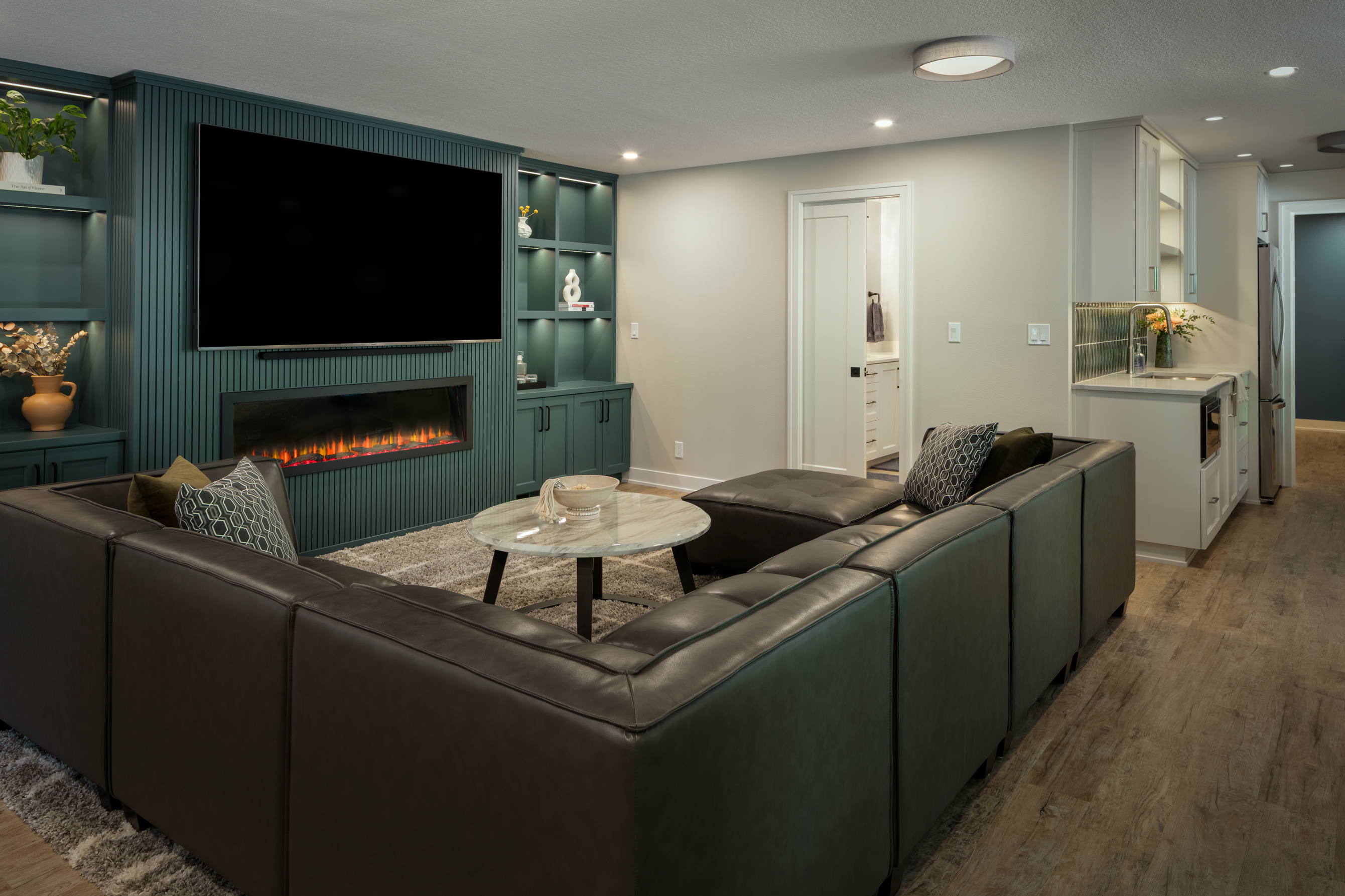 Refined Boxwood Basement