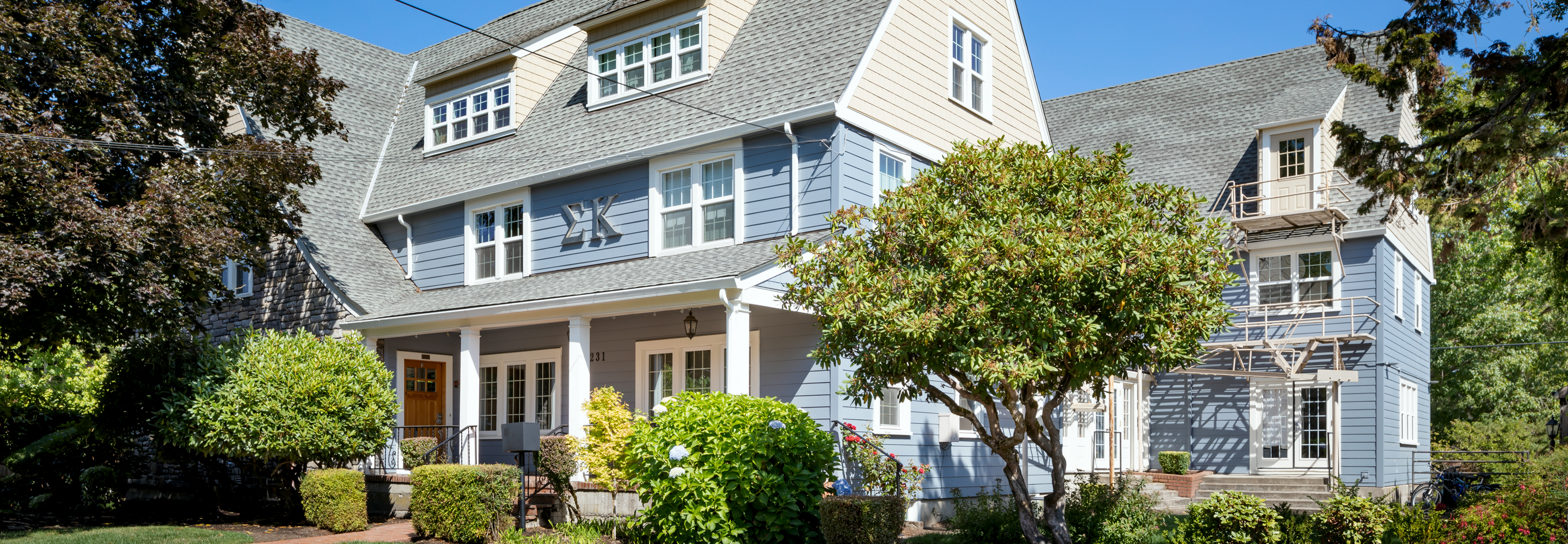 Sorority Exterior Makeover