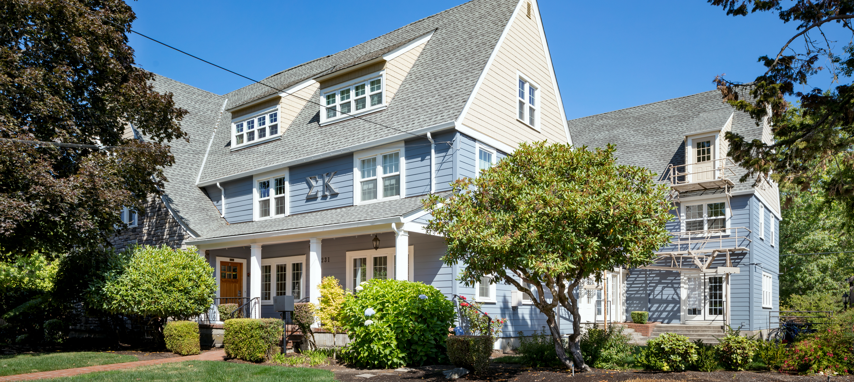Sorority Exterior Makeover