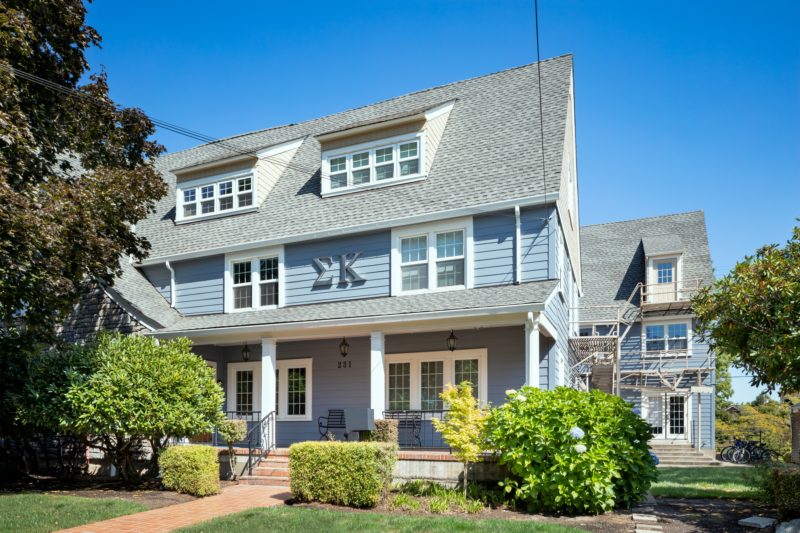Sorority Exterior Makeover