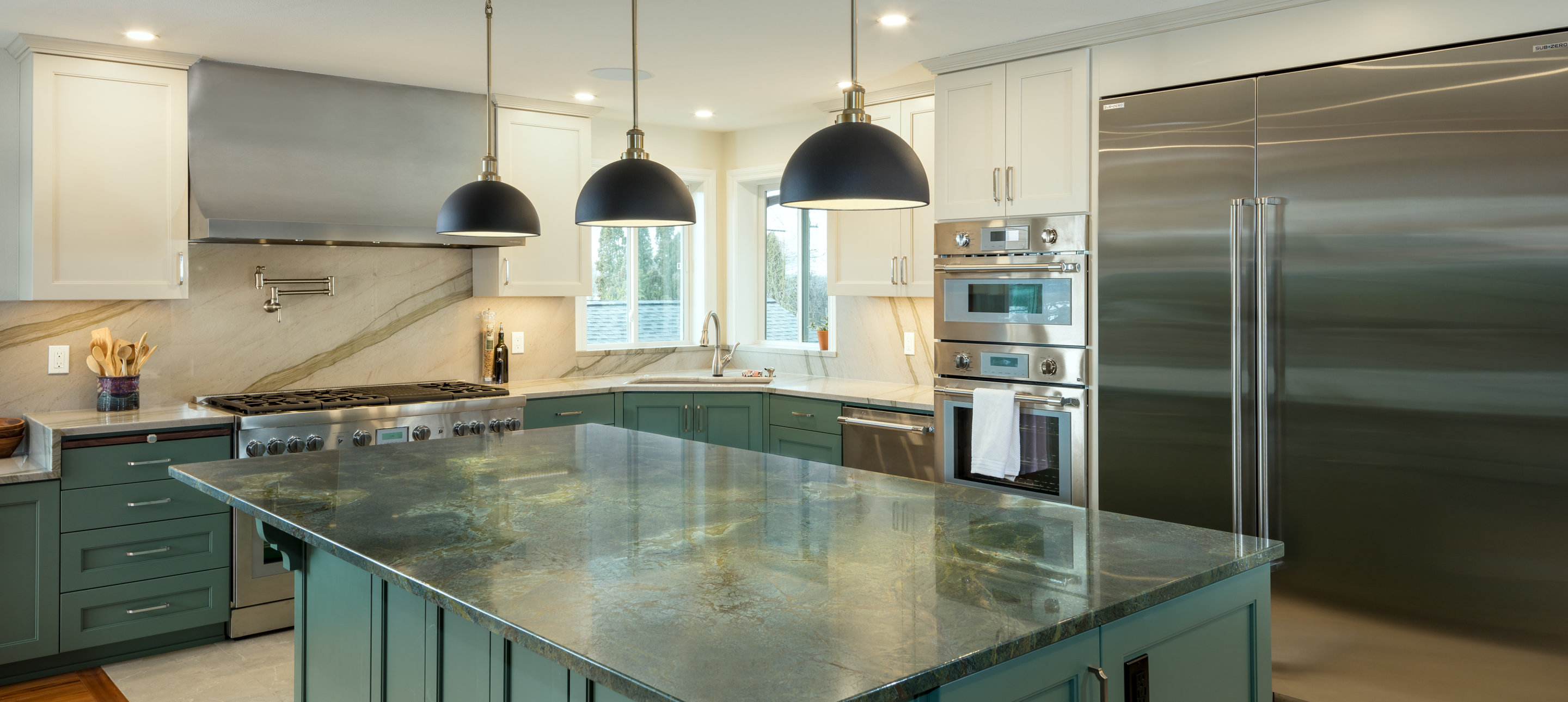 Stunning Natural Stone Kitchen