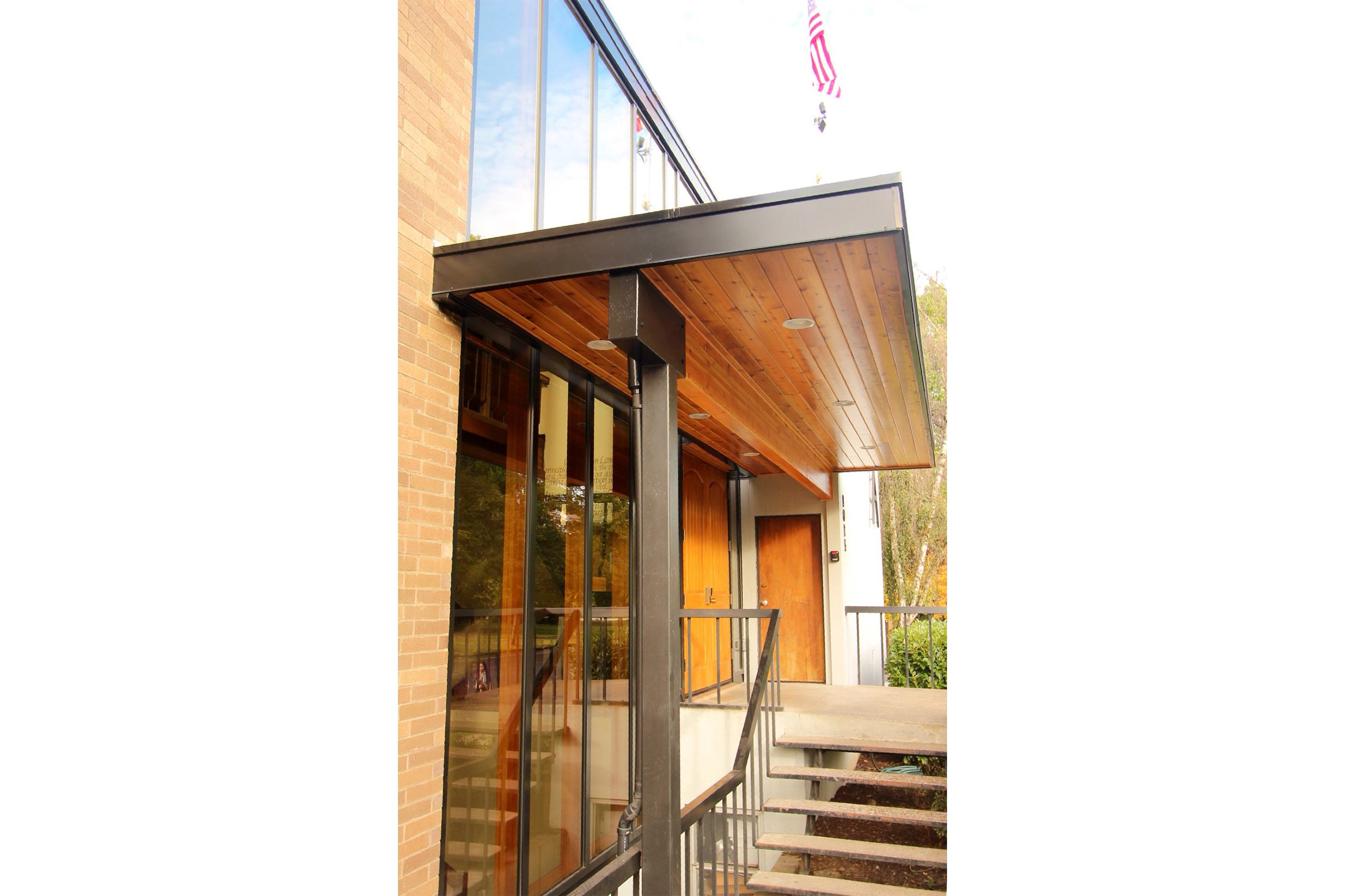 Window Wall Front Entrance