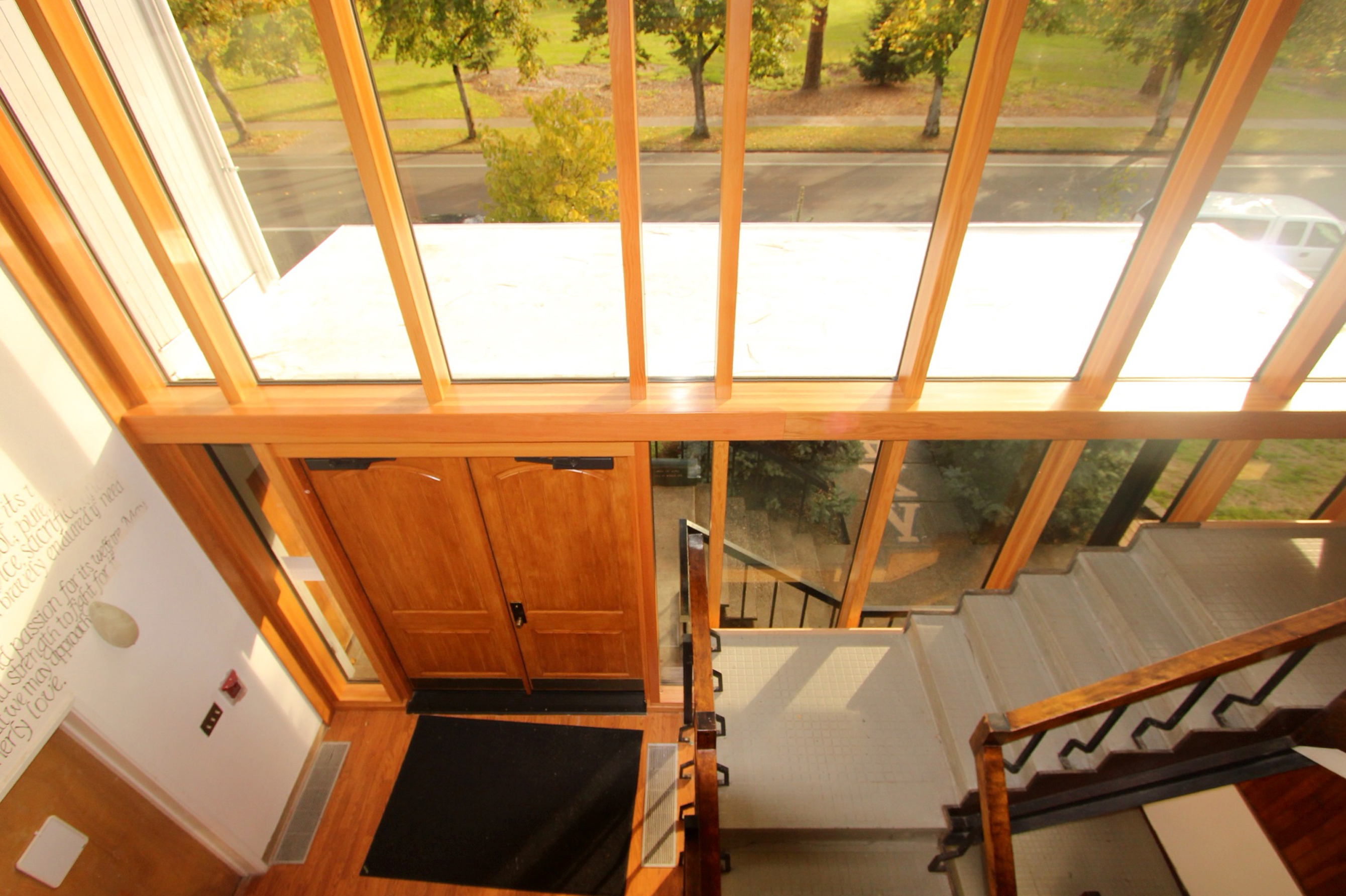 Window Wall Front Entrance