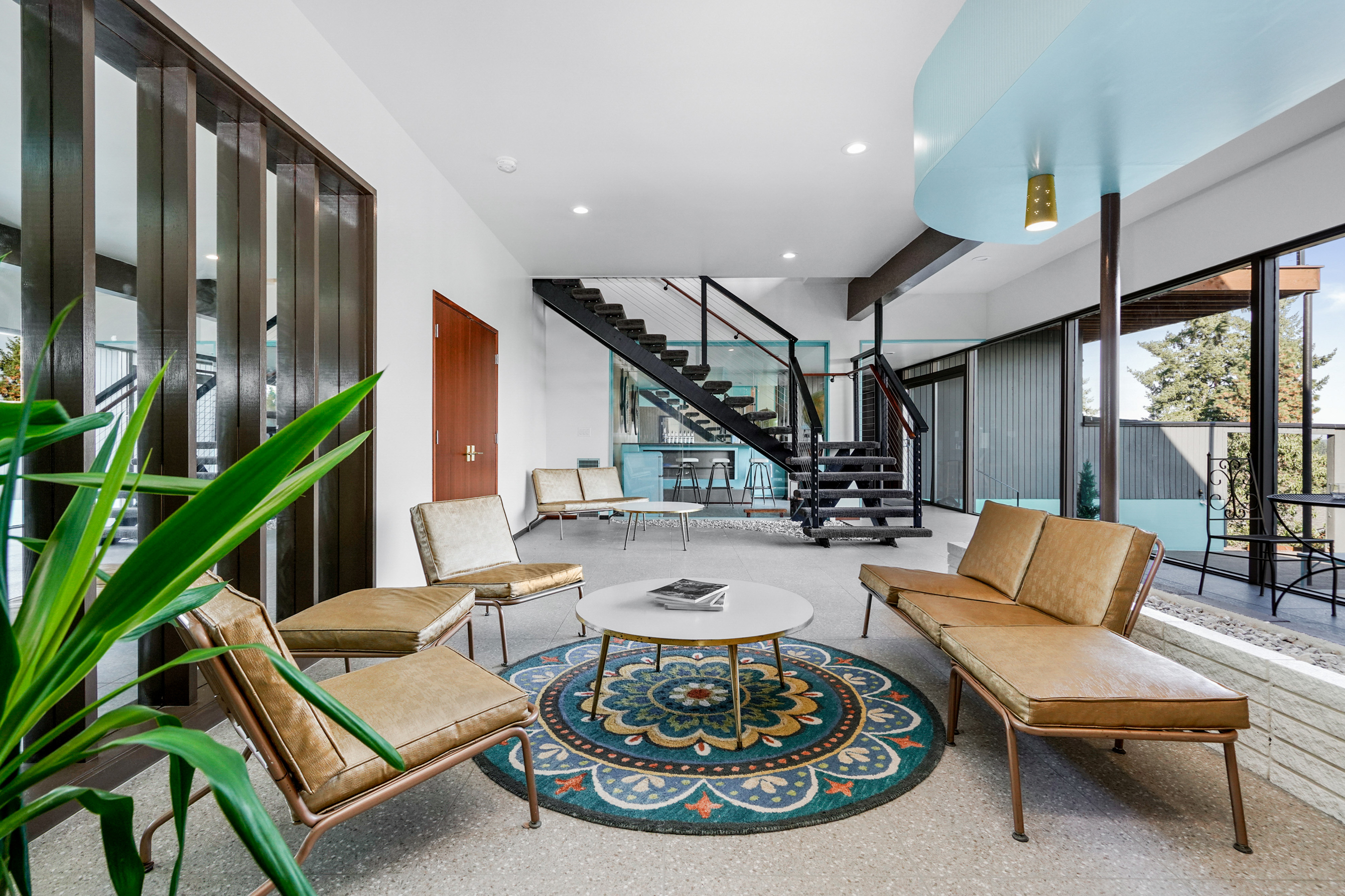 Mid-Century Basement ADU Retreat