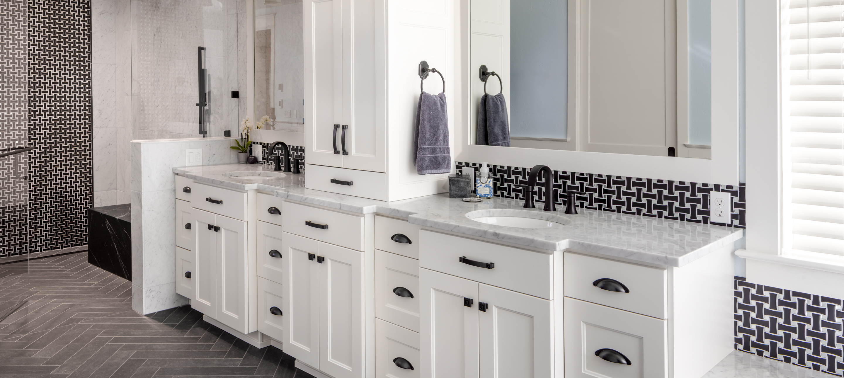 Custom Curbless Spa Bathroom