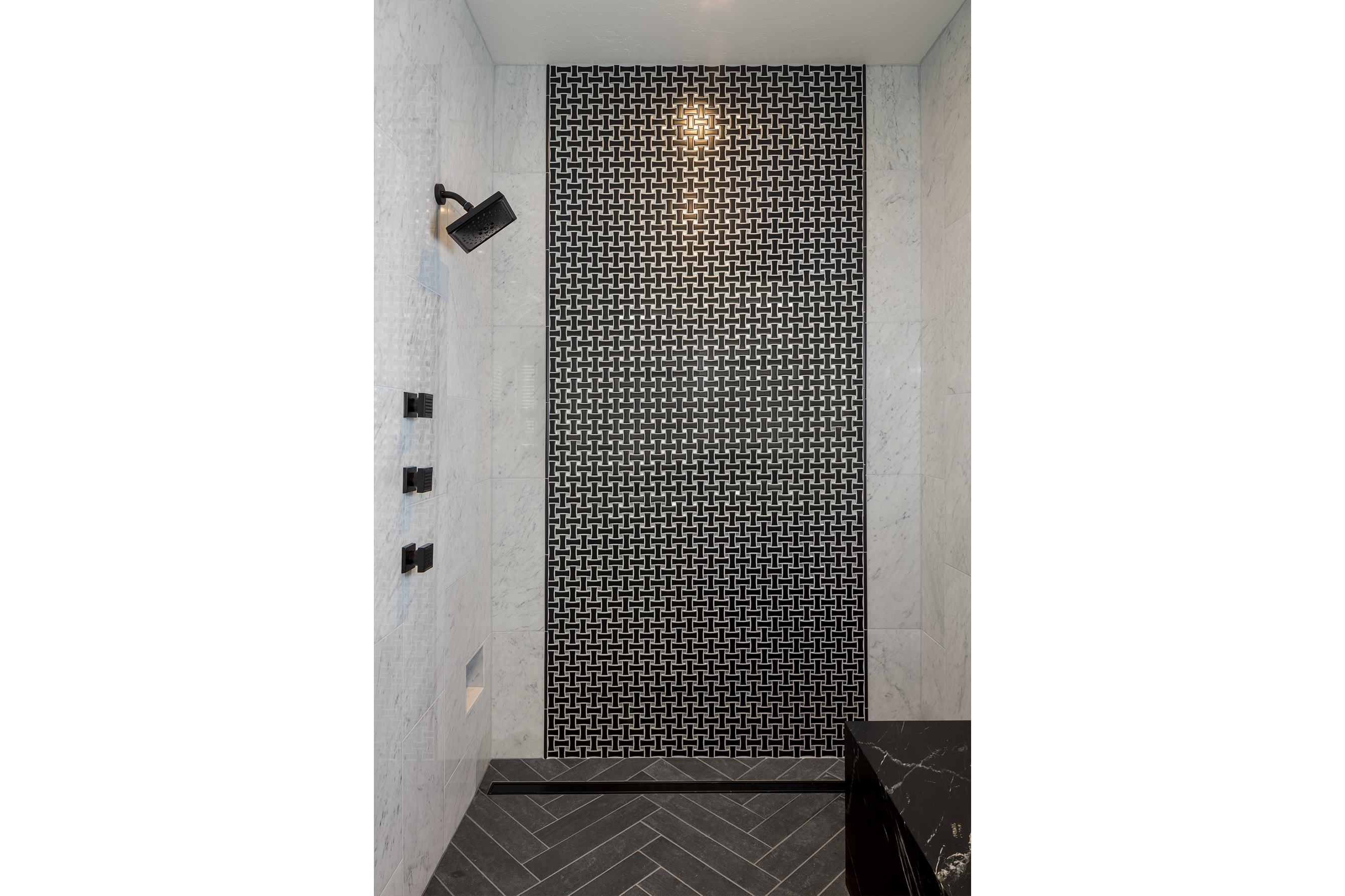 Custom Curbless Spa Bathroom